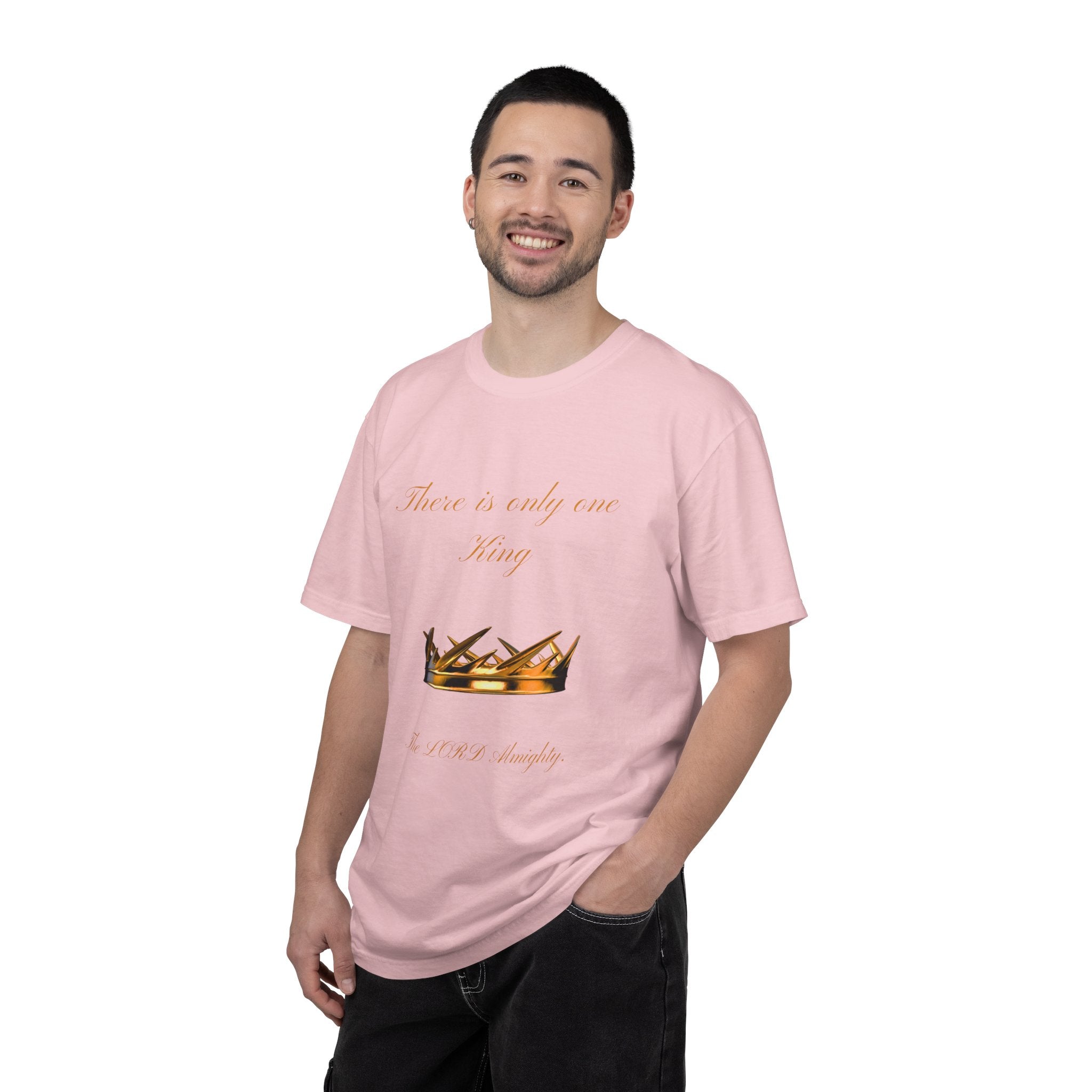 King Crown Graphic T-Shirt — "There is only one King" Casual Streetwear