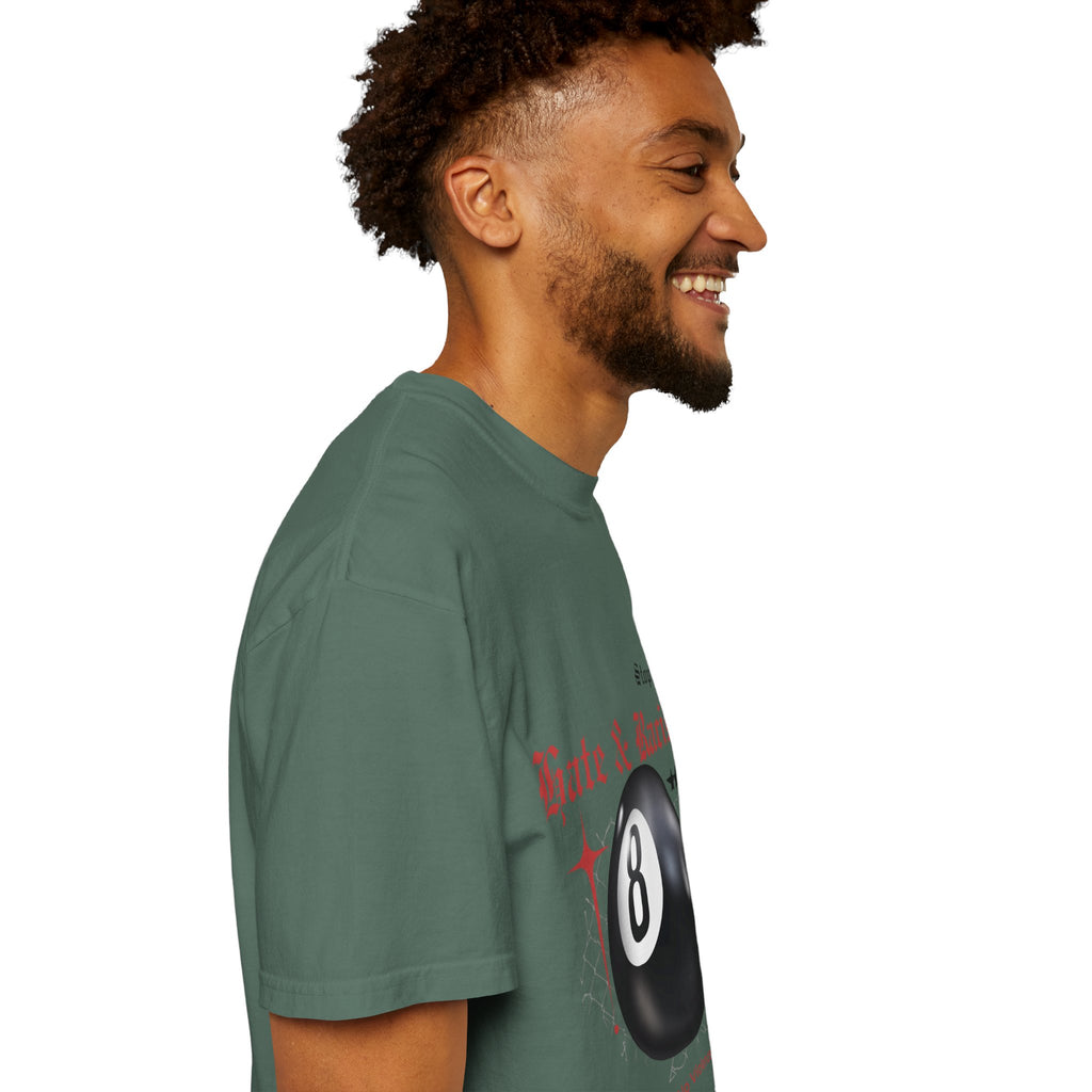 Anti-Racism 8-Ball T-Shirt — Stop Hate & Racism Graphic Tee