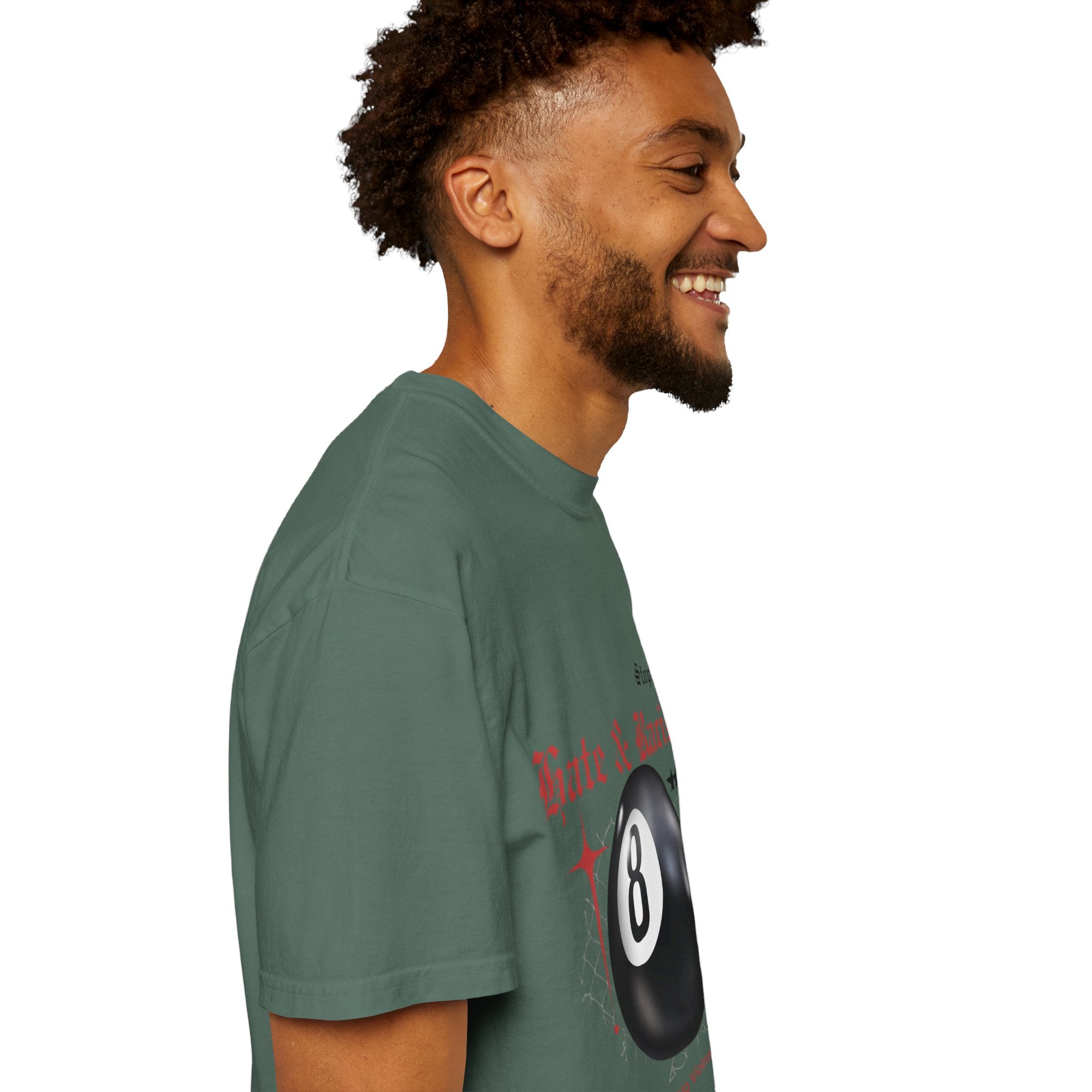 Anti-Racism 8-Ball T-Shirt — Stop Hate & Racism Graphic Tee