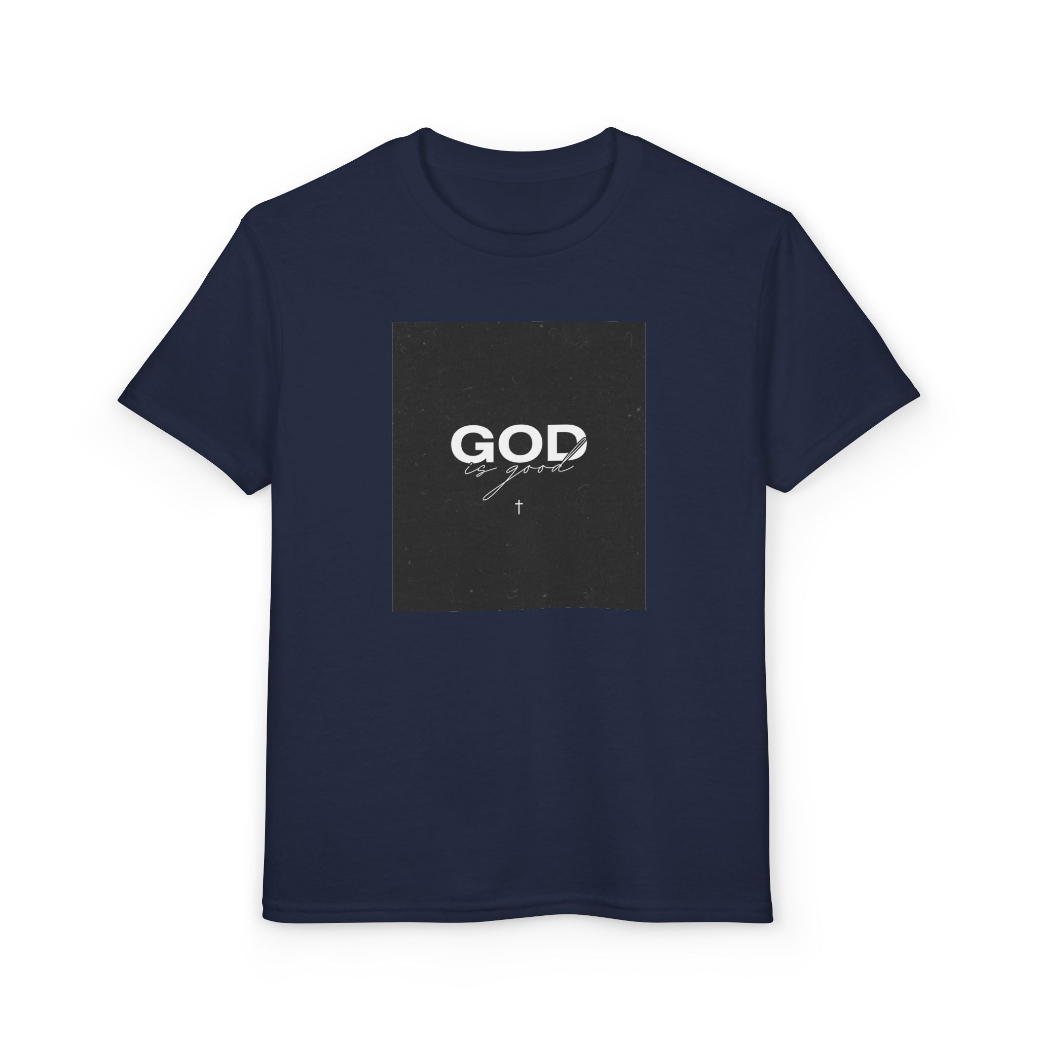 Youth T-Shirt — "GOD" Script Logo Graphic Tee