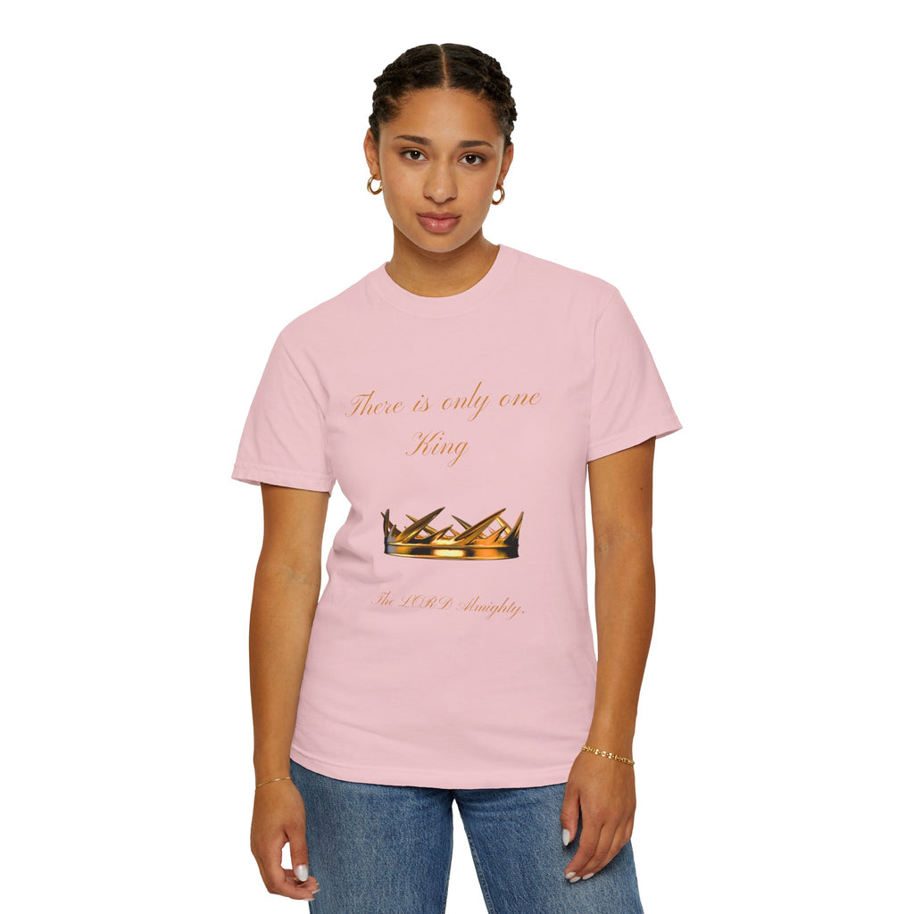 King Crown Graphic T-Shirt — "There is only one King" Casual Streetwear