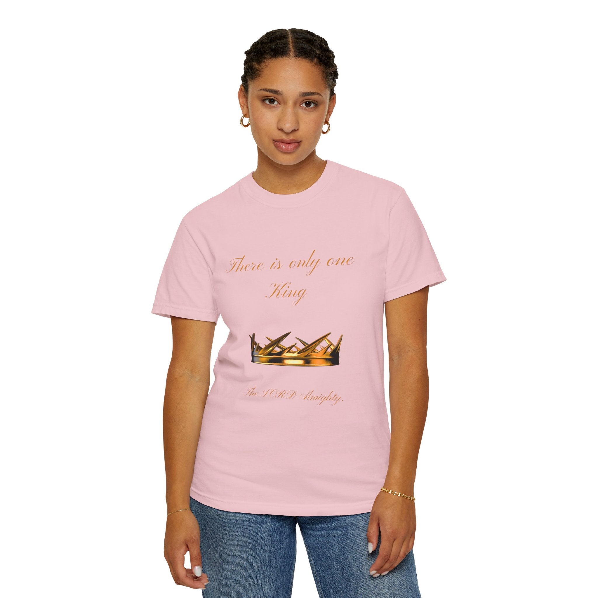 King Crown Graphic T-Shirt — "There is only one King" Casual Streetwear