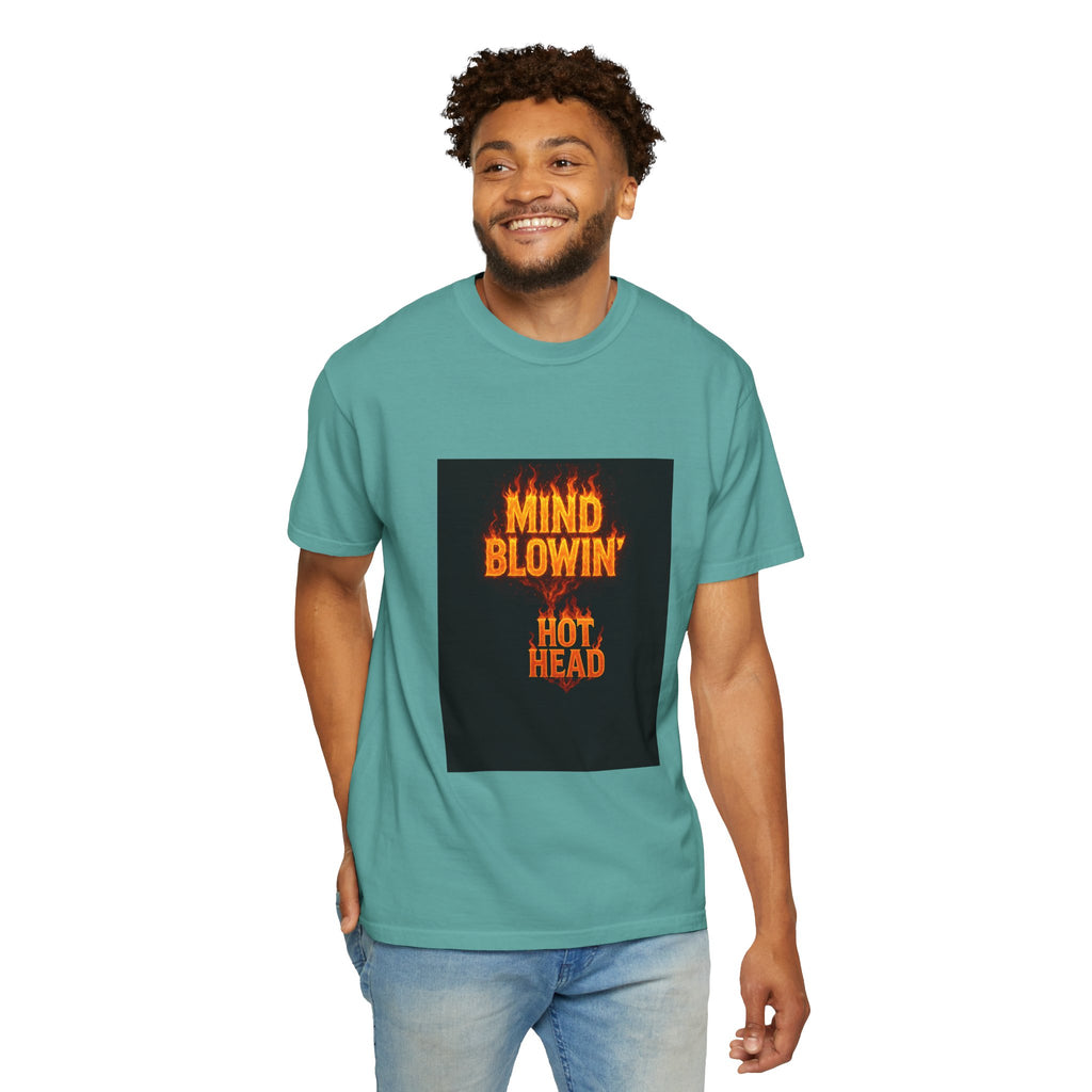 Mind Blowin' Hot Head T-Shirt — Fiery Graphic Tee