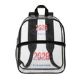 Clear Backpack — 2026 Graduation Transparent School Bag