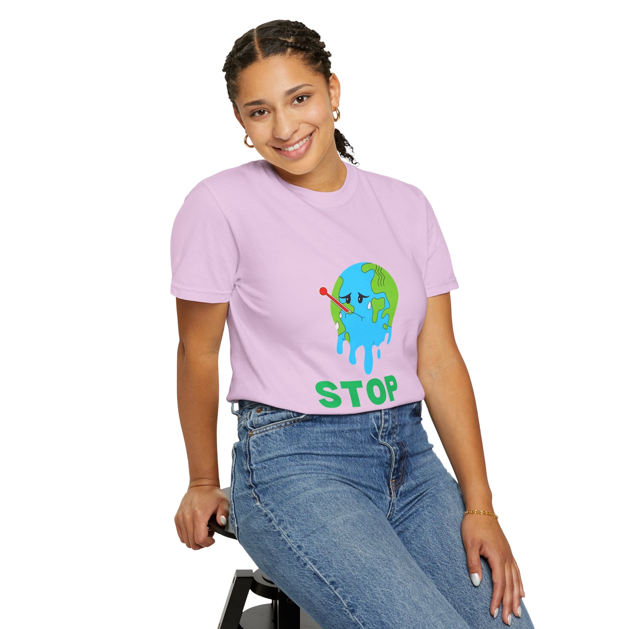 Stop Hate and Racism T-Shirt — Anti-Racism Earth Graphic Tee