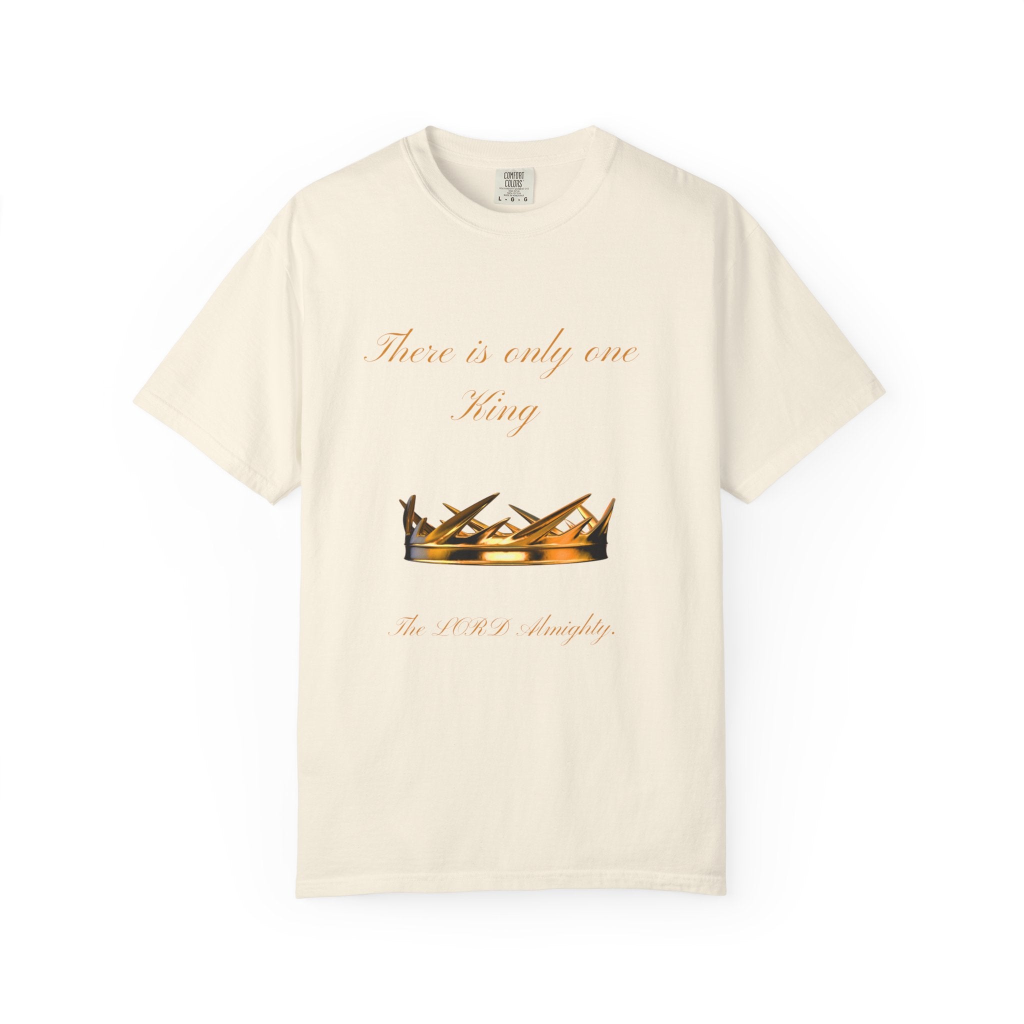 King Crown Graphic T-Shirt — "There is only one King" Casual Streetwear