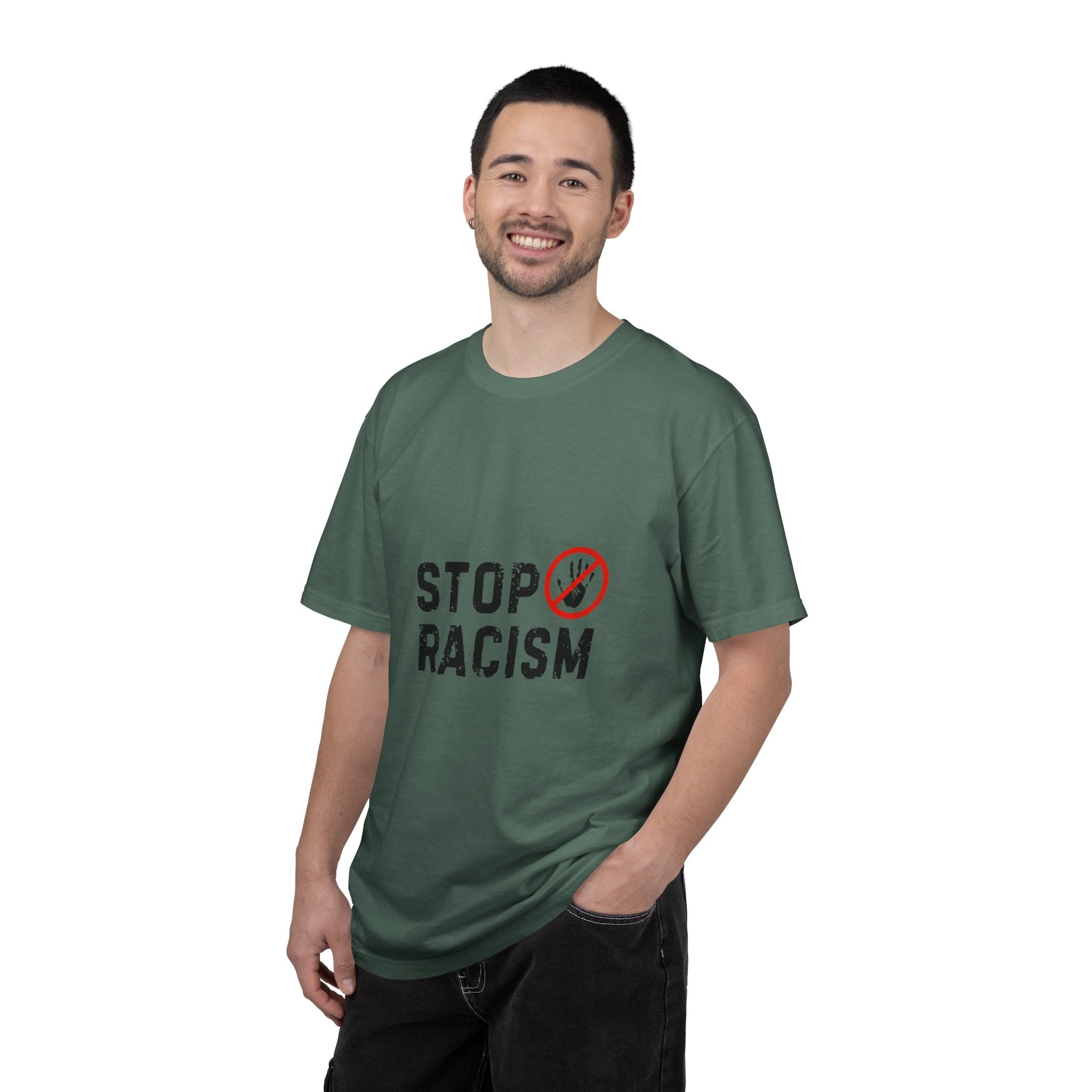 Stop Racism T-Shirt — Anti-Racism Statement Tee