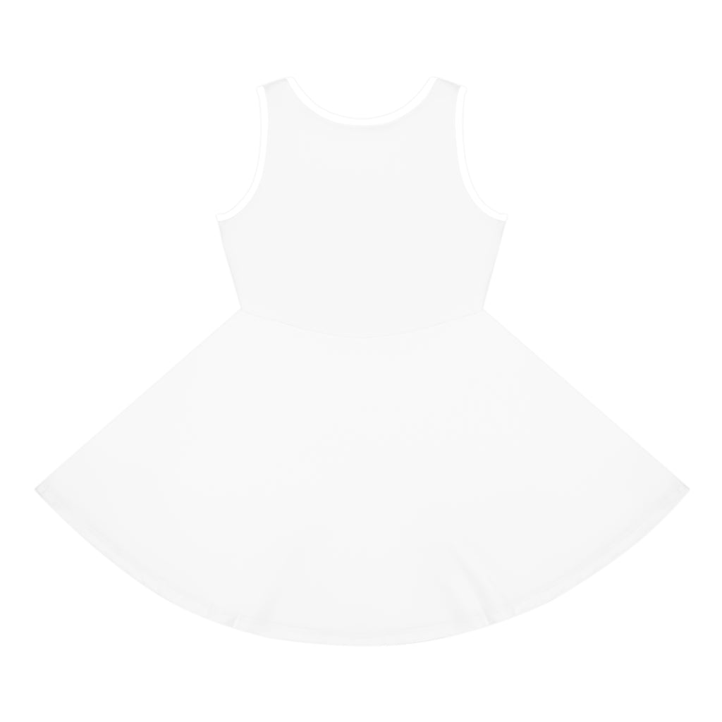 Girls' Sundress "Stop Hate Racism and Violence" Floral Anti-Racism Dress