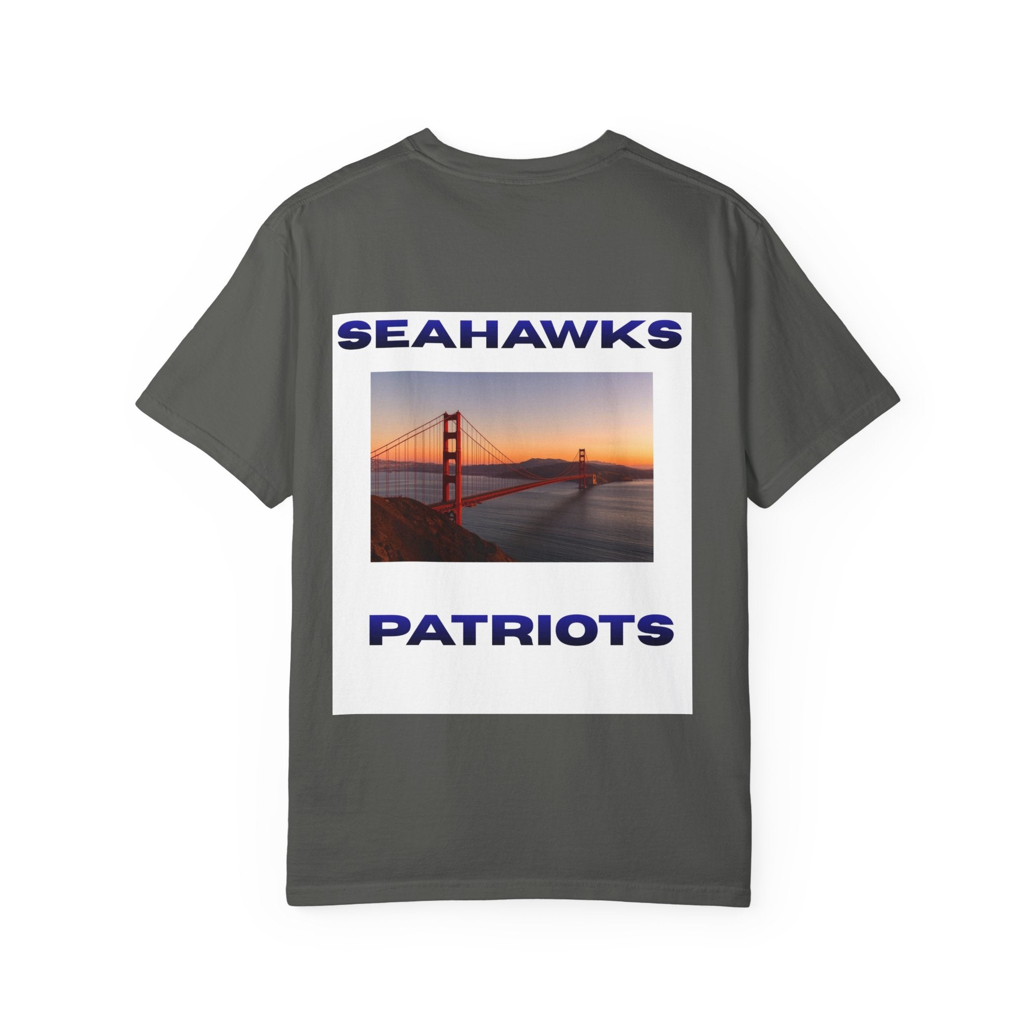 Superbowl LX Feb 8 2026 Neon Tee — Seahawks vs Patriots Game Day T-Shirt
