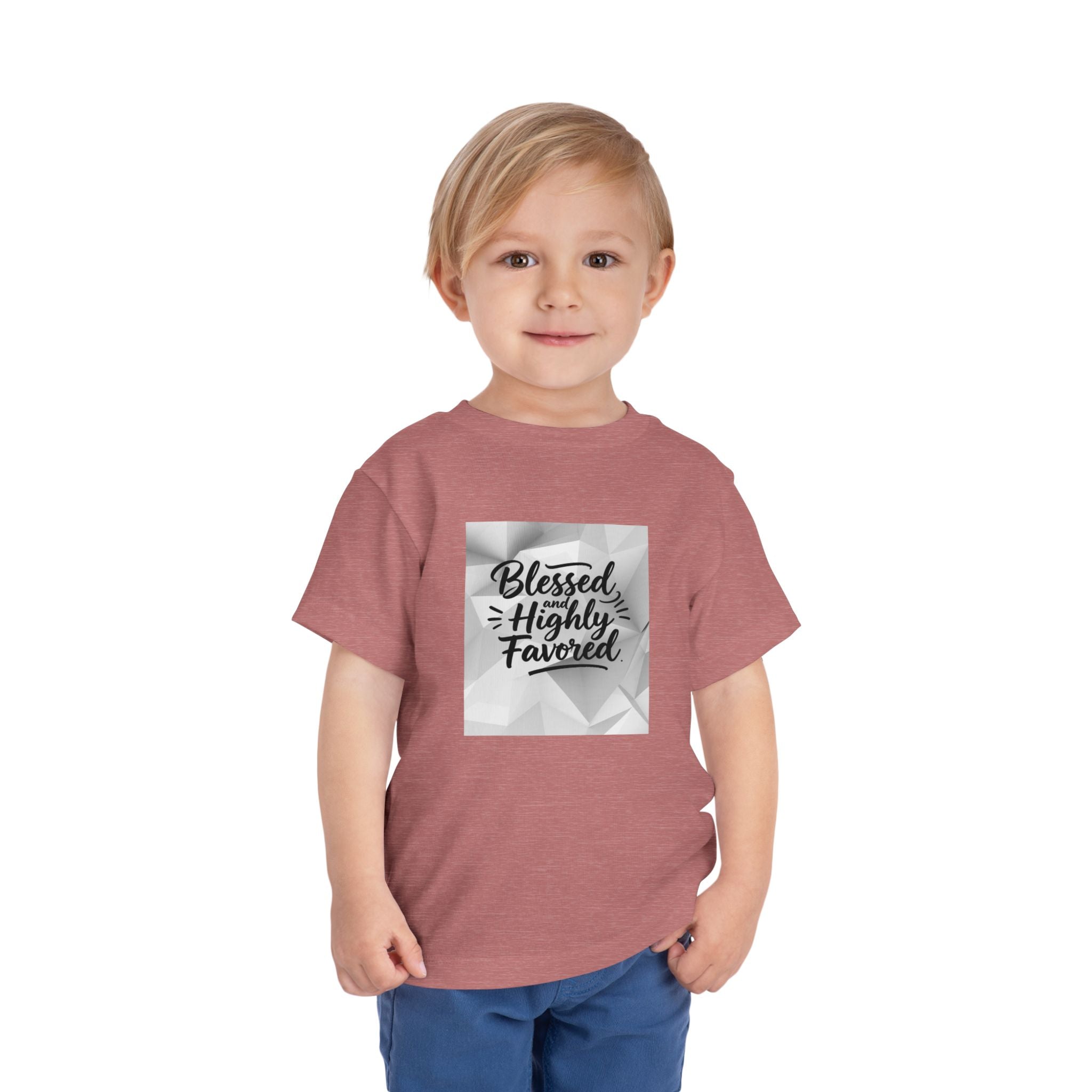 Blessed and Highly Favored Toddler Tee