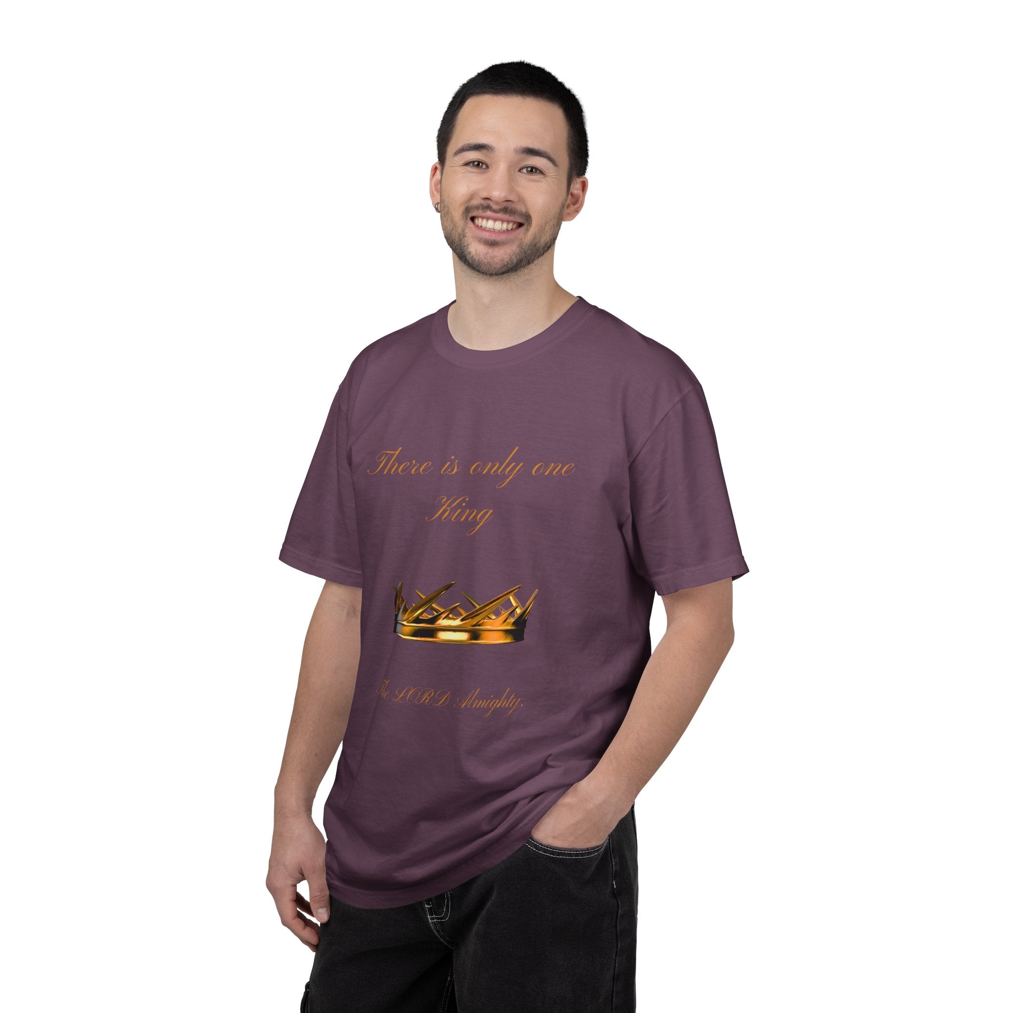 King Crown Graphic T-Shirt — "There is only one King" Casual Streetwear