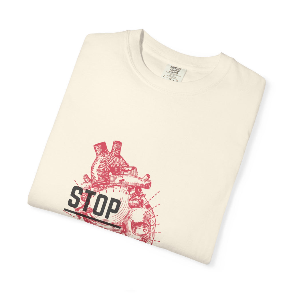 Stop Hate Heart T-Shirt — Anti-Hate Graphic Tee