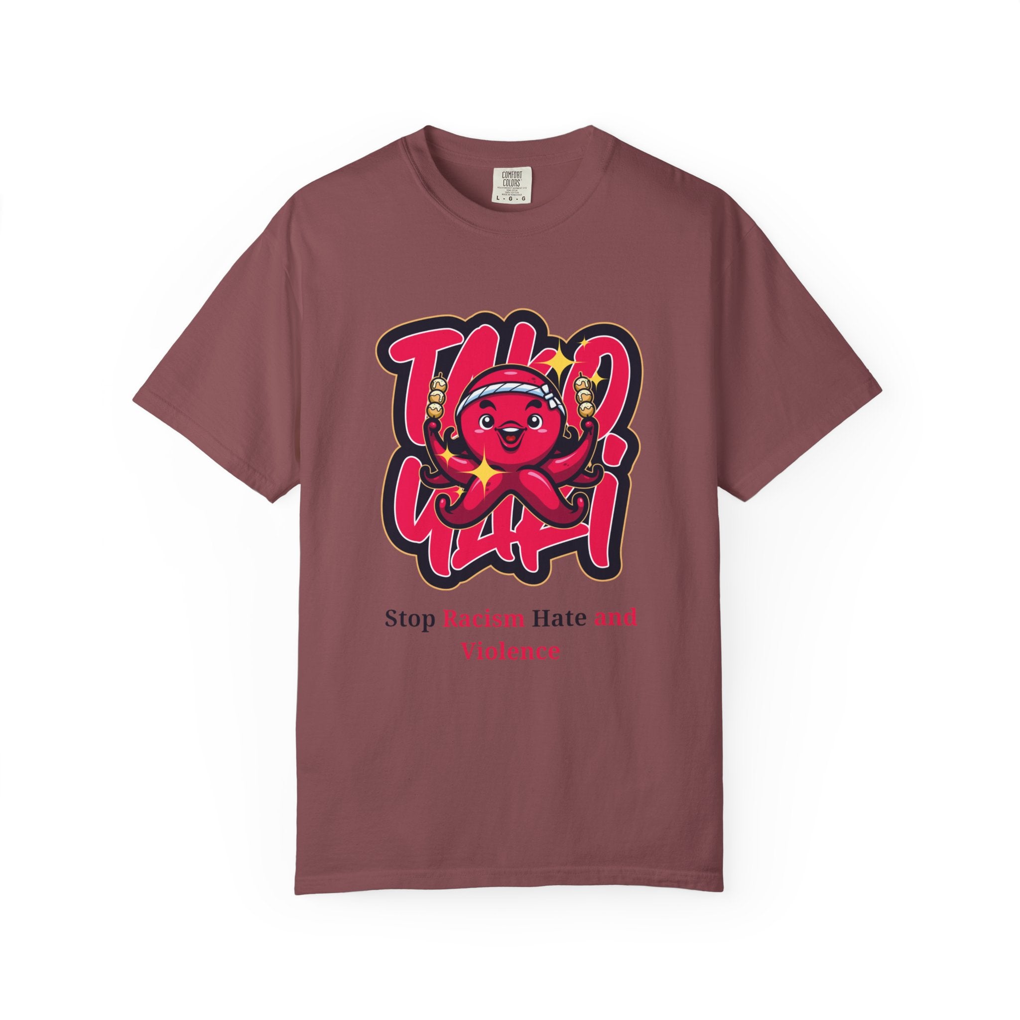 Stop Racism Octopus T-Shirt — Anti-Racism Message Tee