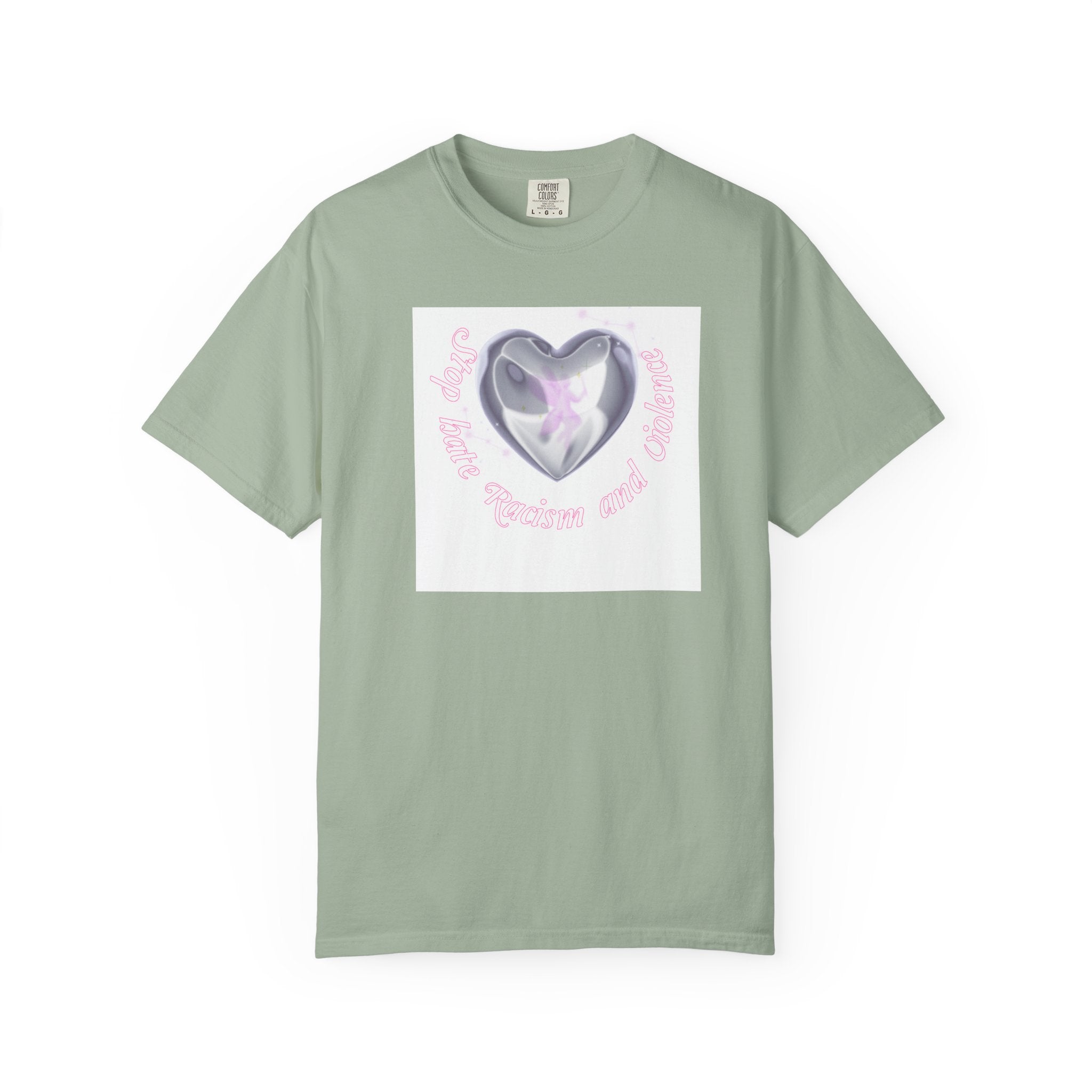 Heart Butterfly Tee — "Love, Hope, Passion and Patience" Graphic T-Shirt