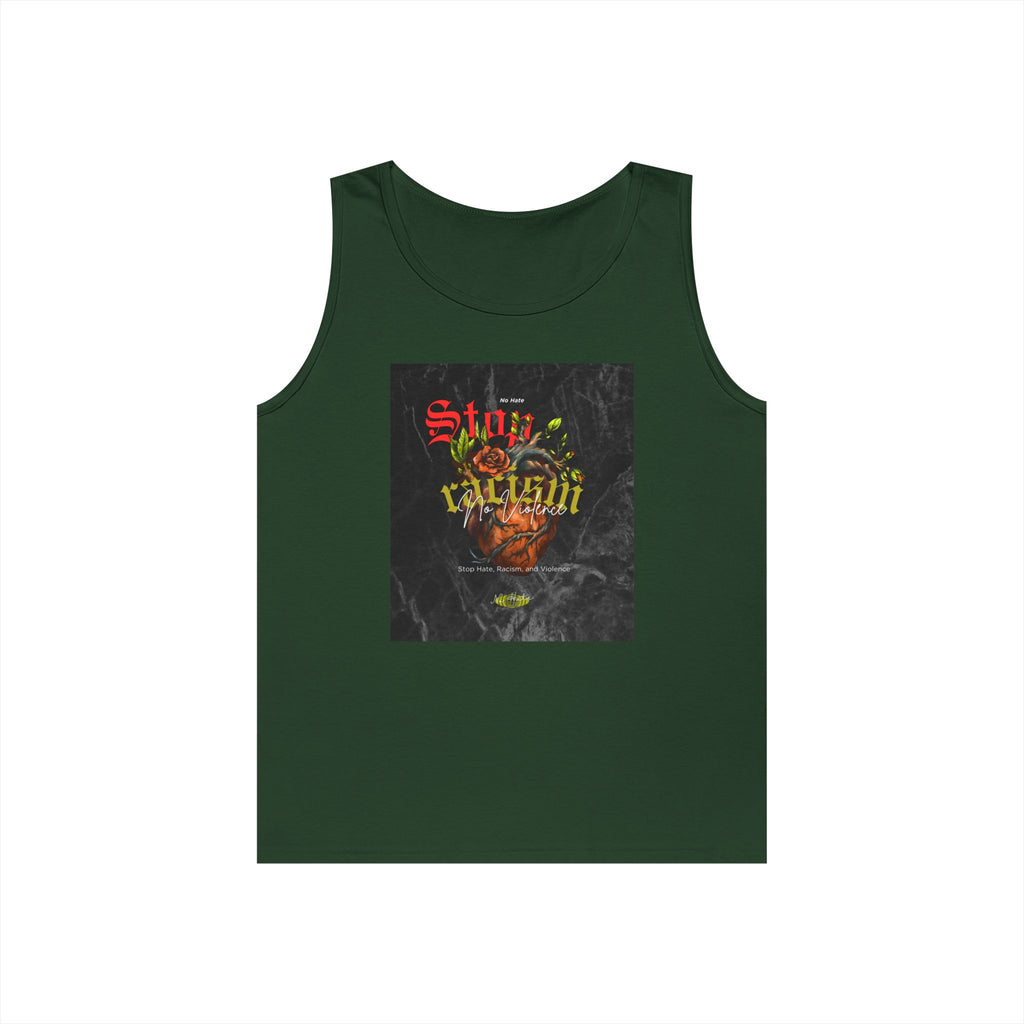 Skull & Crown Graphic Tank Top — Vintage Gothic Streetwear