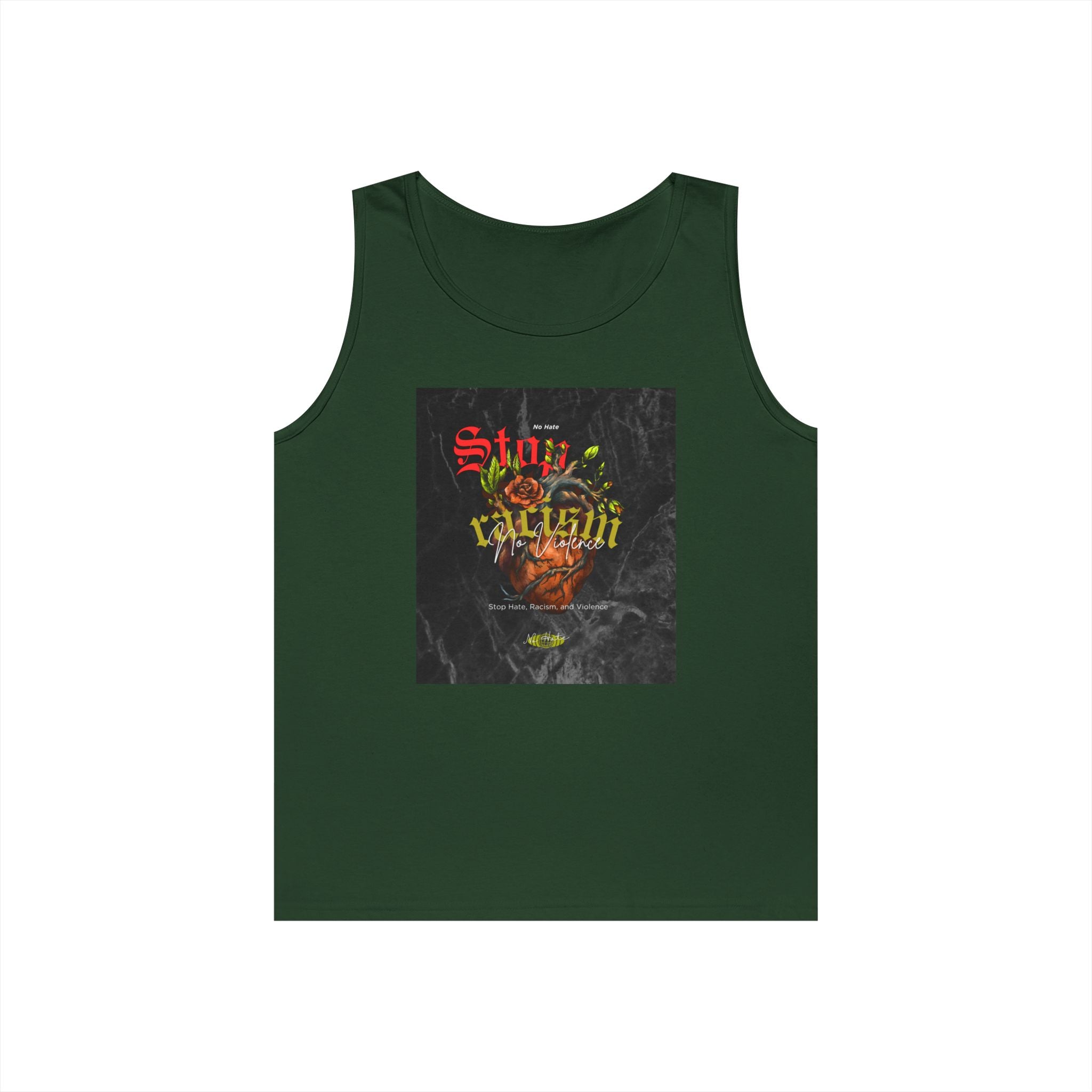 Skull & Crown Graphic Tank Top — Vintage Gothic Streetwear
