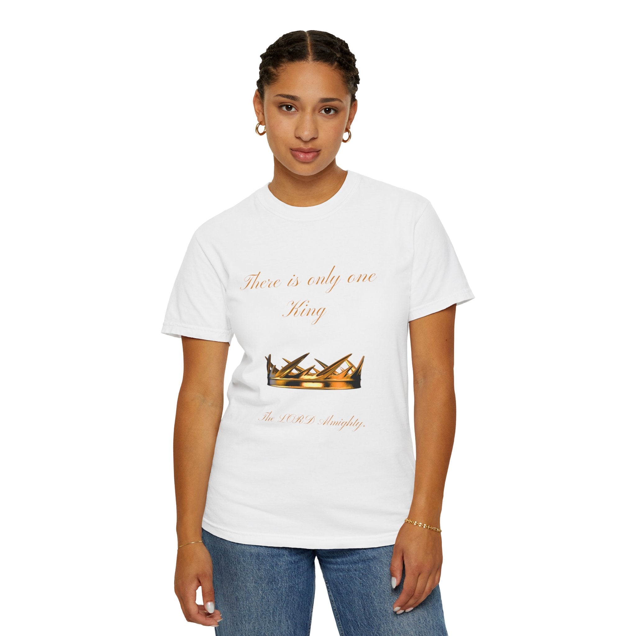 King Crown Graphic T-Shirt — "There is only one King" Casual Streetwear