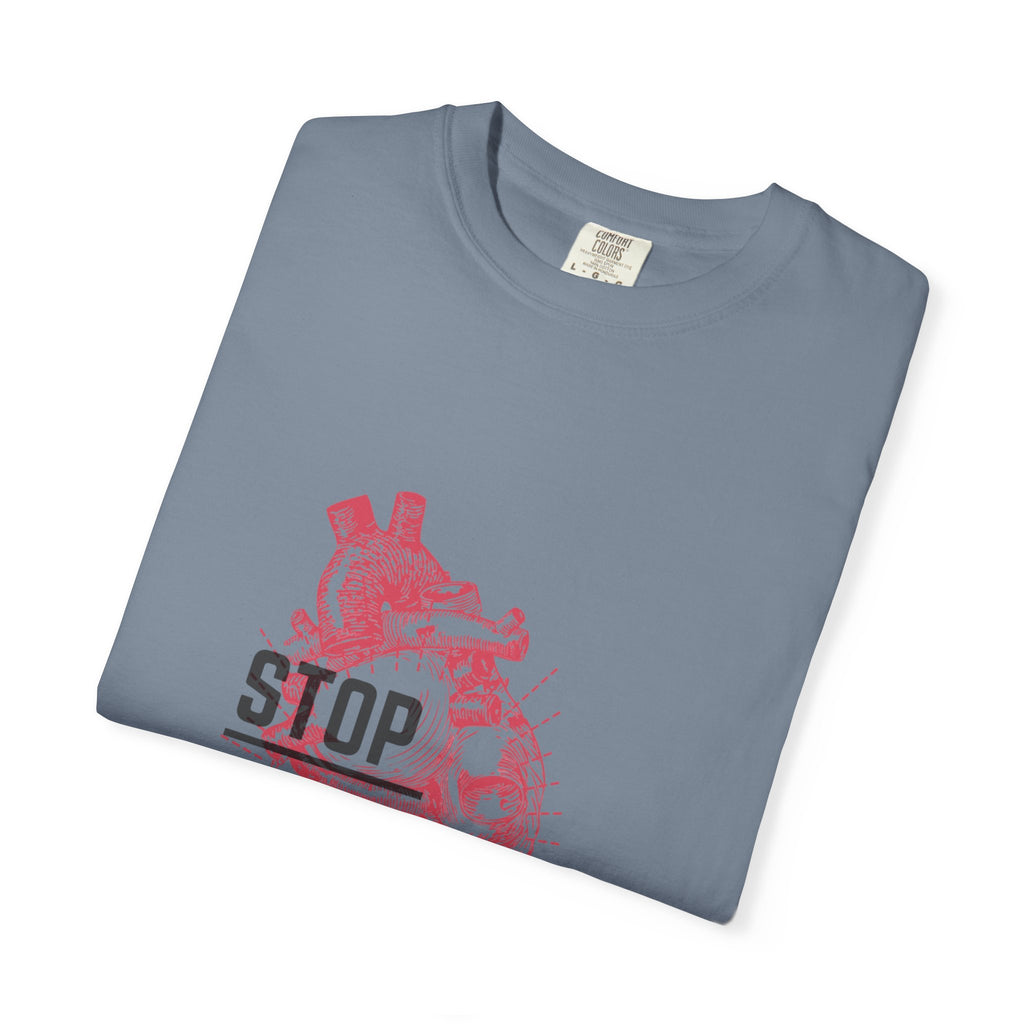 Stop Hate Heart T-Shirt — Anti-Hate Graphic Tee