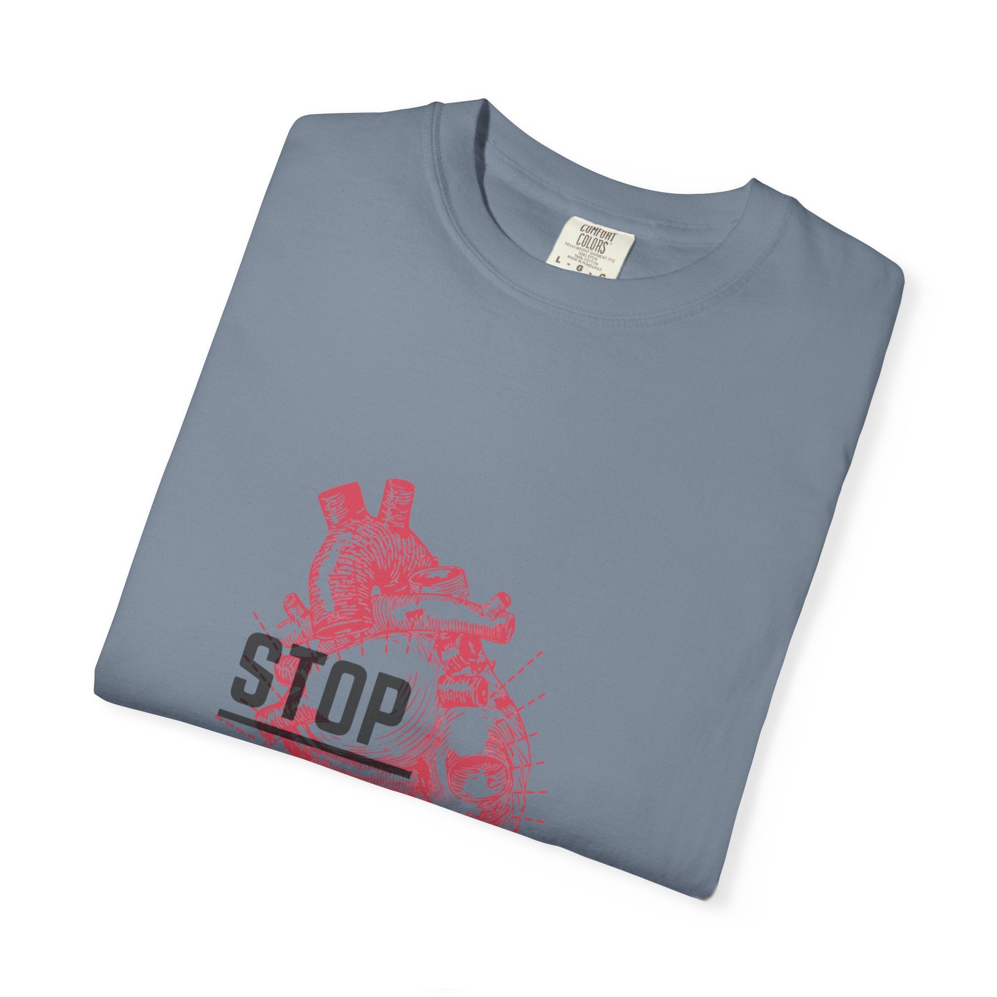 Stop Hate Heart T-Shirt — Anti-Hate Graphic Tee