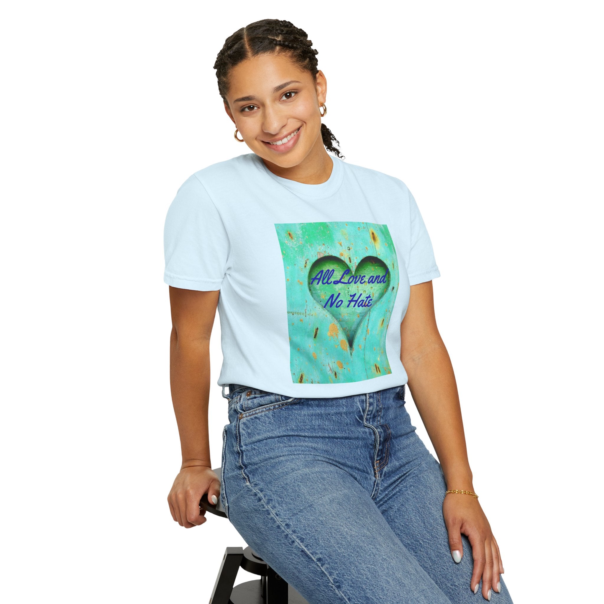 All Love and No Hate Heart T-Shirt