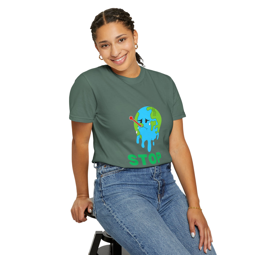 Stop Hate and Racism T-Shirt — Anti-Racism Earth Graphic Tee