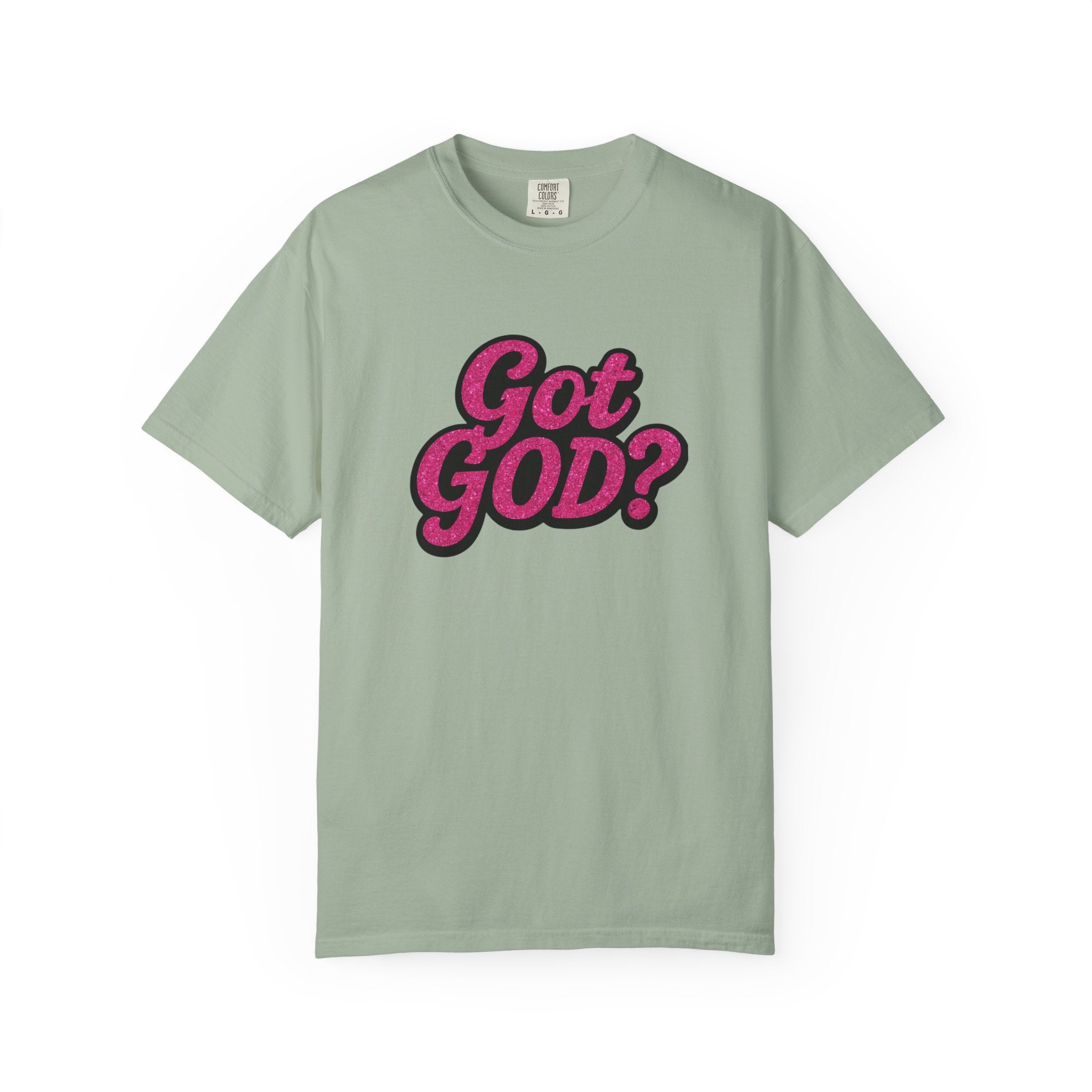 Got God? T-Shirt — Retro Bubble Letter Faith Tee