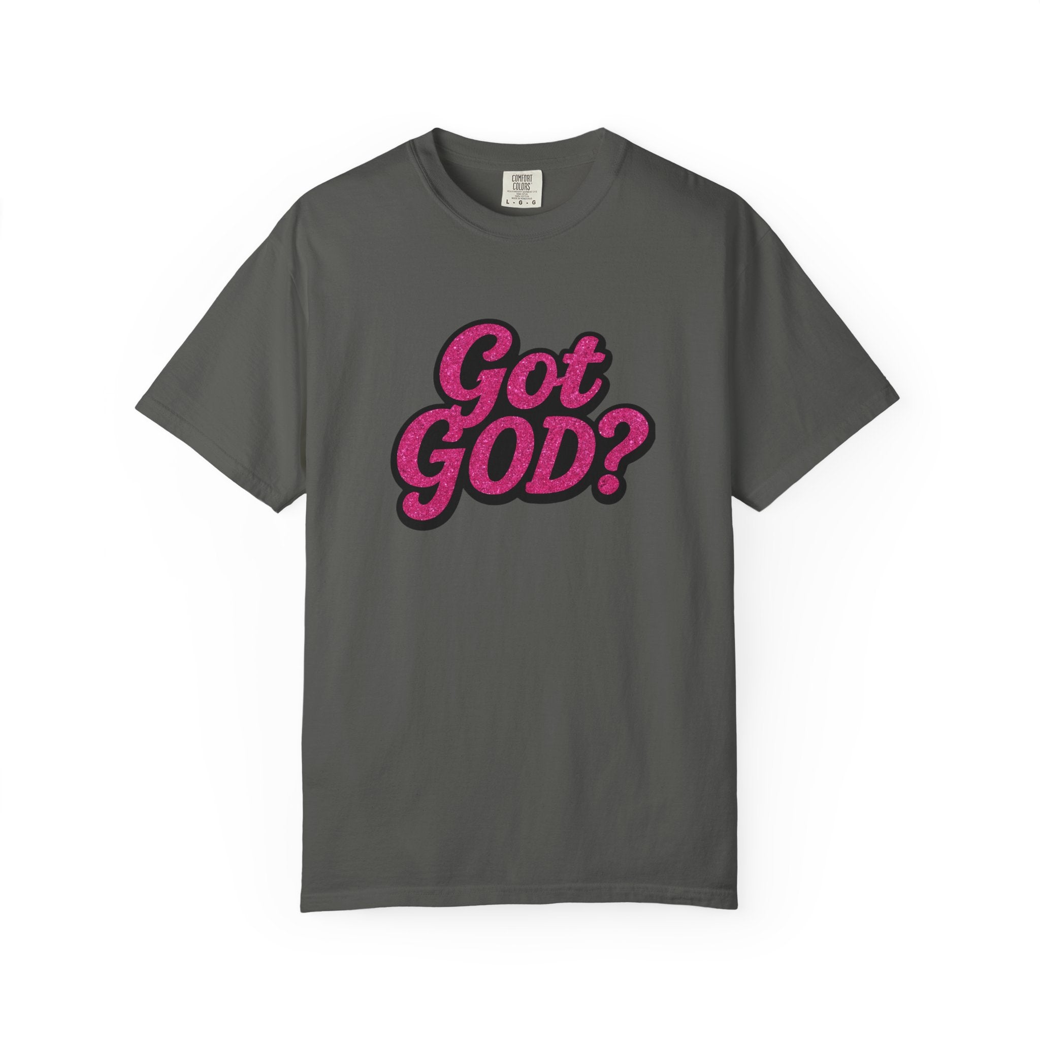 Got God? T-Shirt — Retro Bubble Letter Faith Tee
