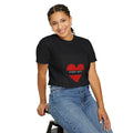 Stop Hate Heart T-Shirt — Red Heart Graphic Tee for Anti-Hate Awareness