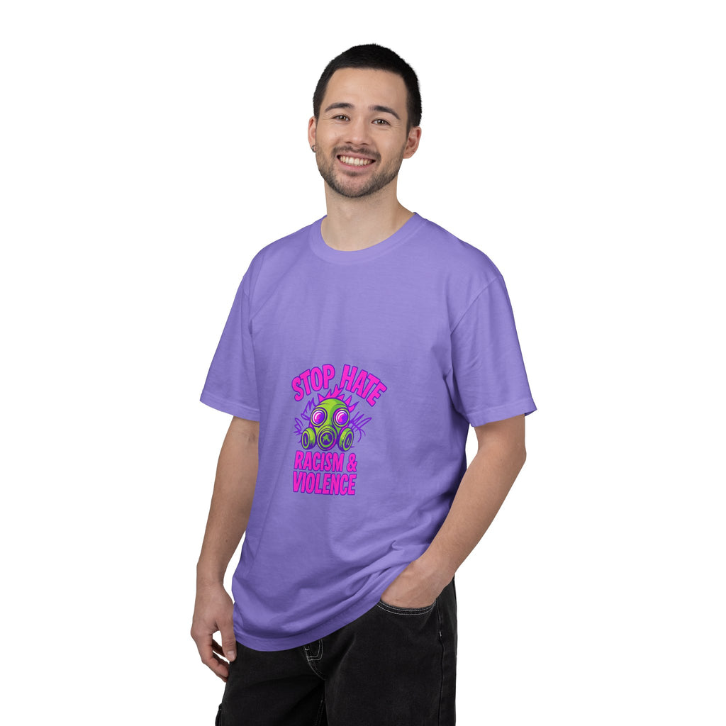 Stop Hate Racing & Violence T-Shirt — Anti-Hate Graphic Tee