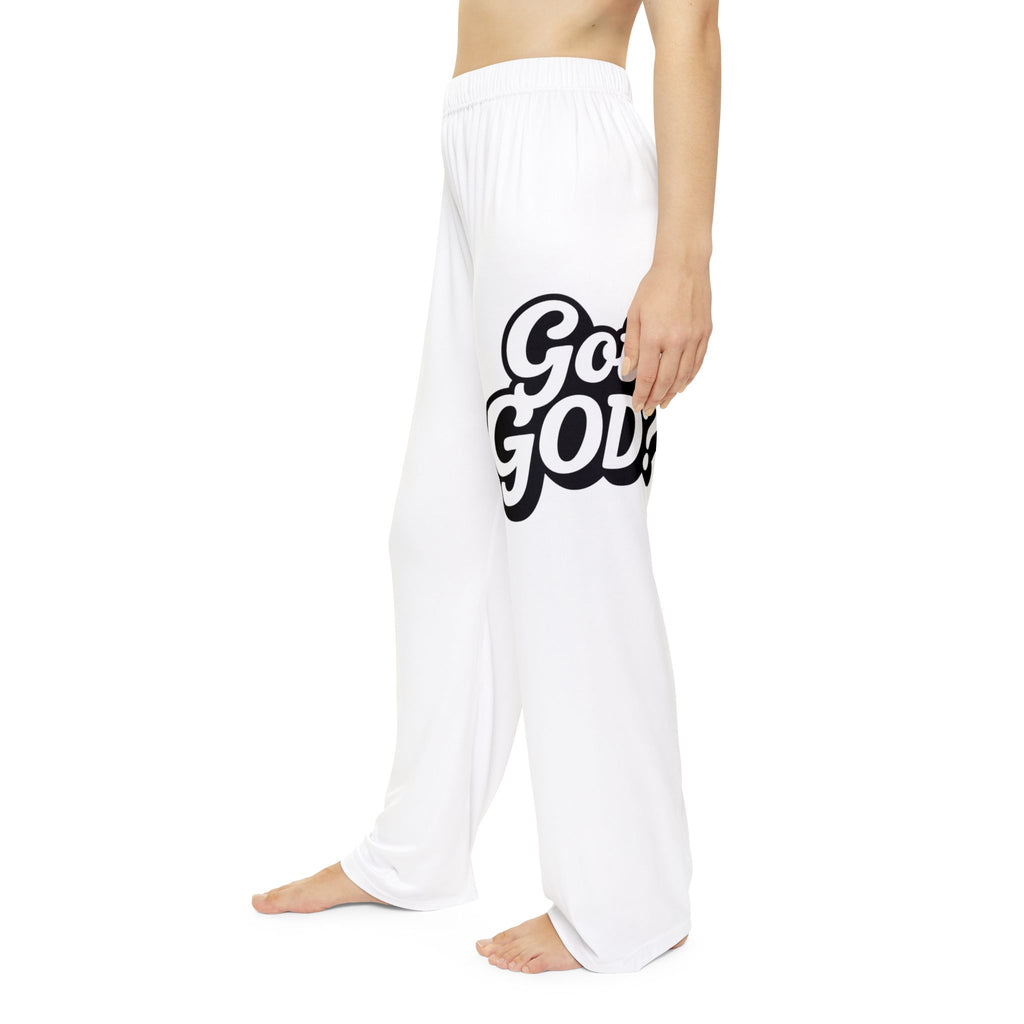 Pajama Pants — 'Got God?' Graphic Lounge Sleepwear for Women