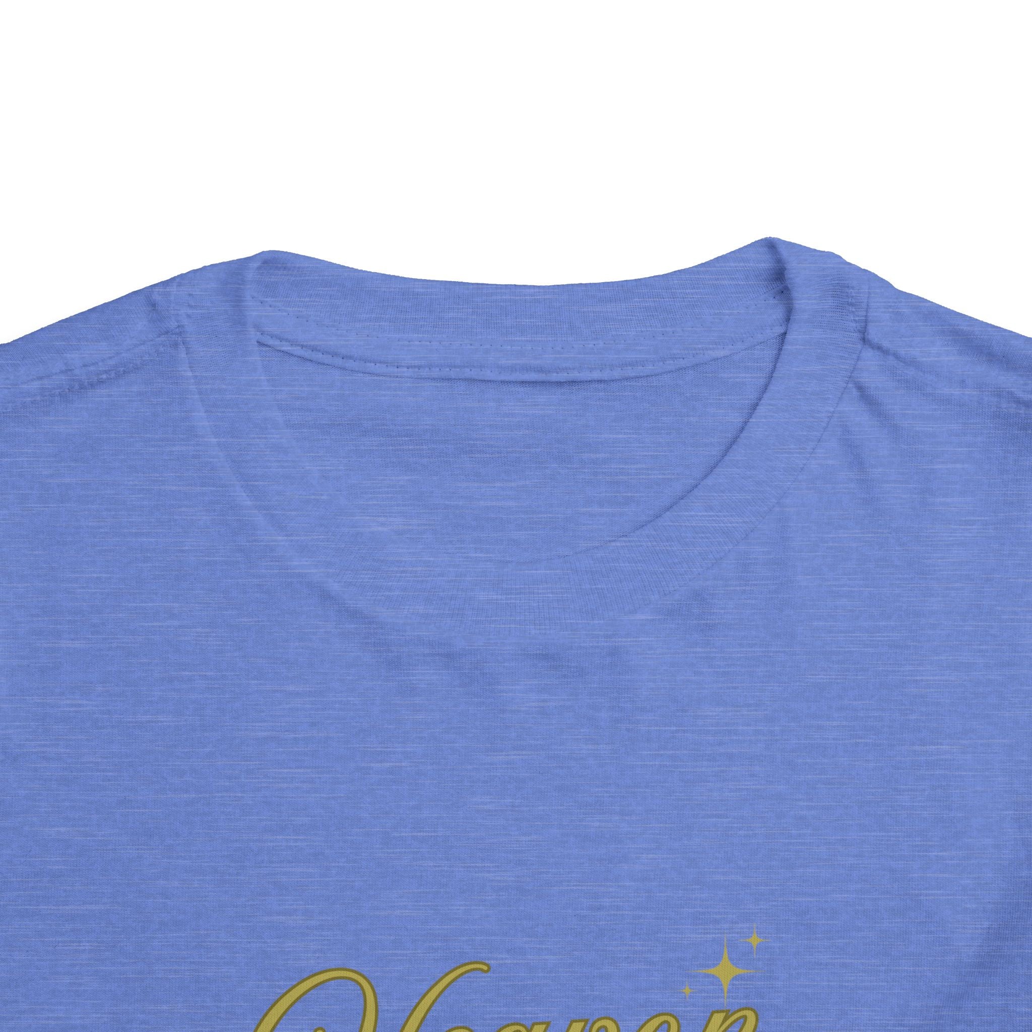 Heaven Sent Toddler Tee — Gold Script Baby Shirt