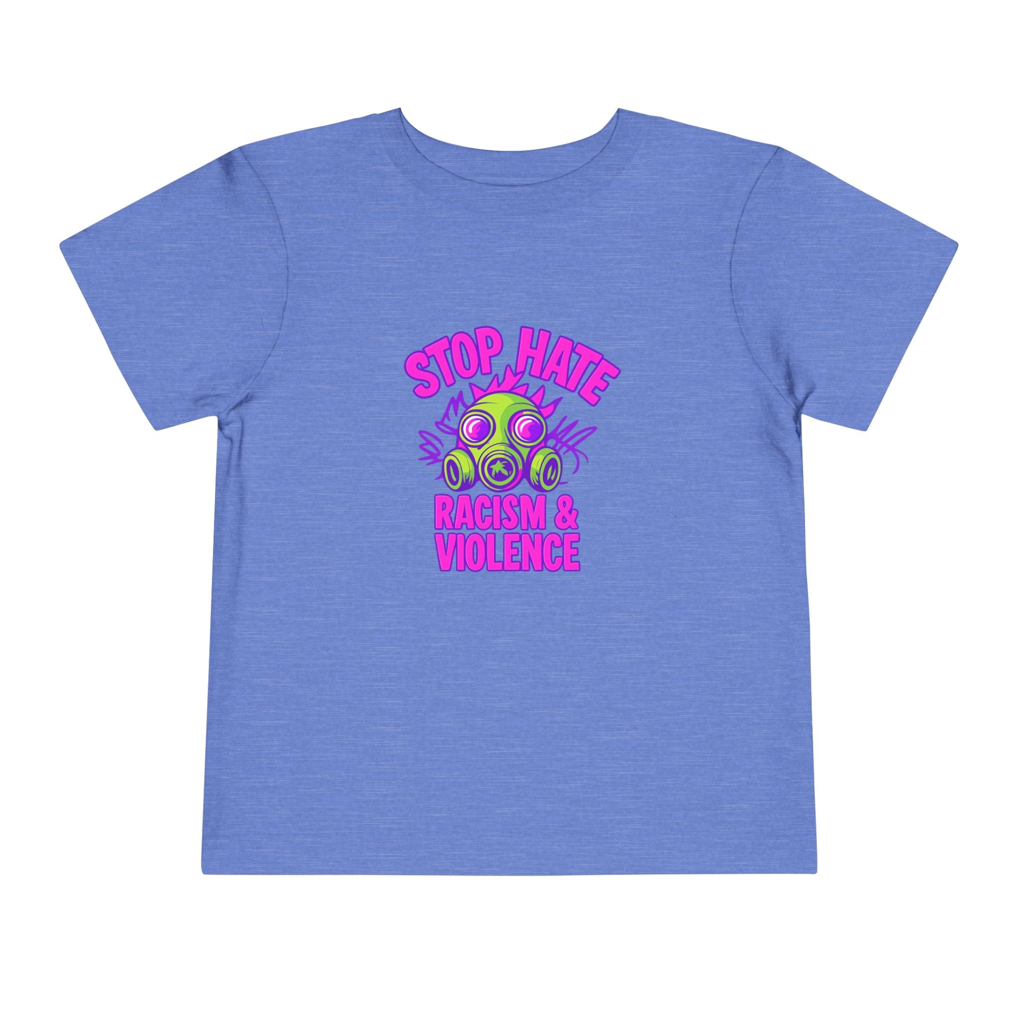 Stop Hate Toddler Tee – "Stop Hate Racism & Violence" Graphic