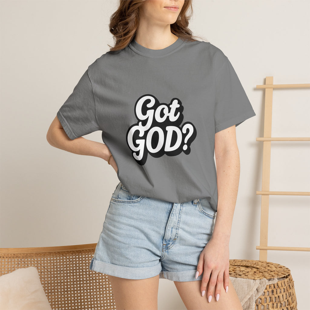 Got GOD? Graphic T-Shirt — Faith-Inspired Christian Tee