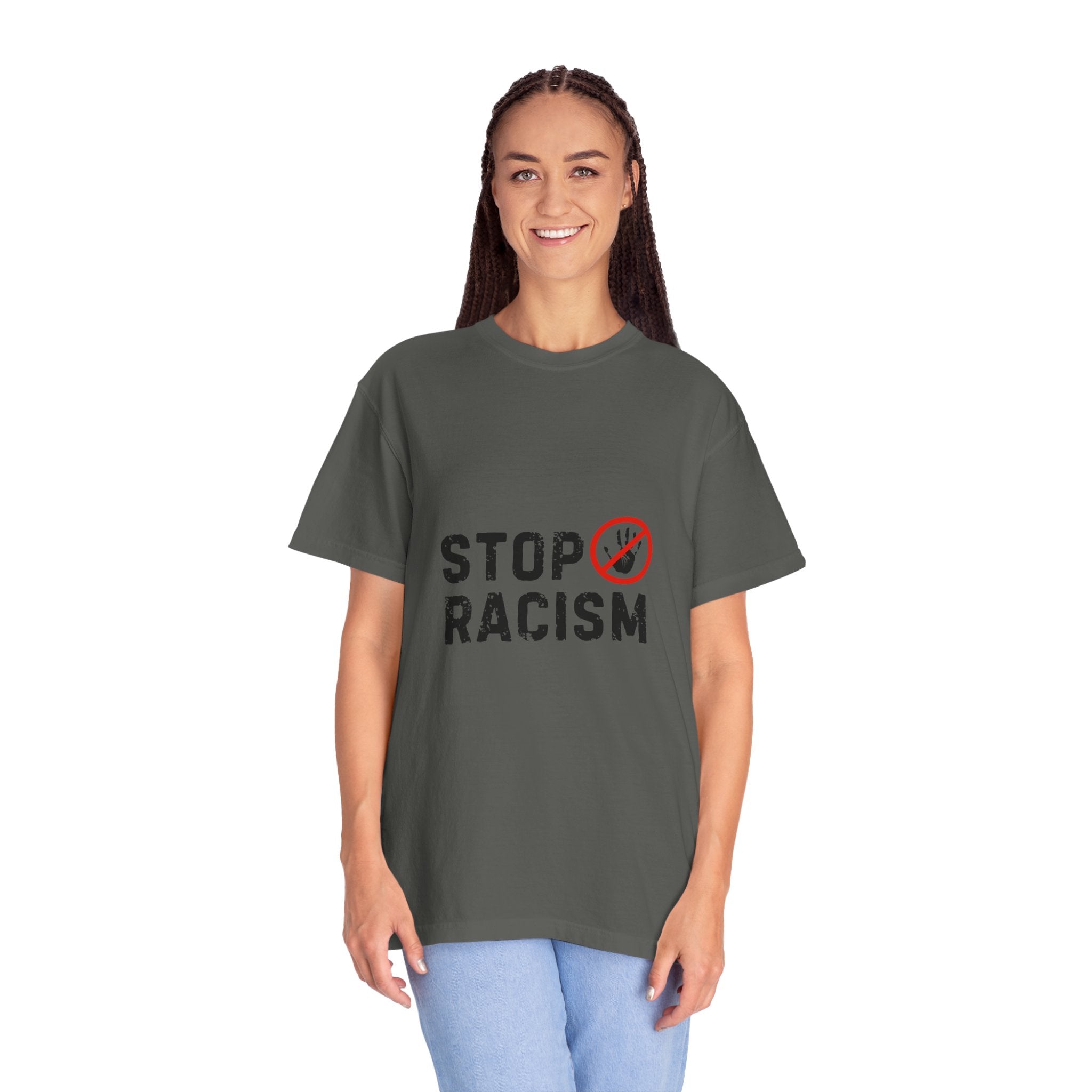 Stop Racism T-Shirt — Anti-Racism Statement Tee