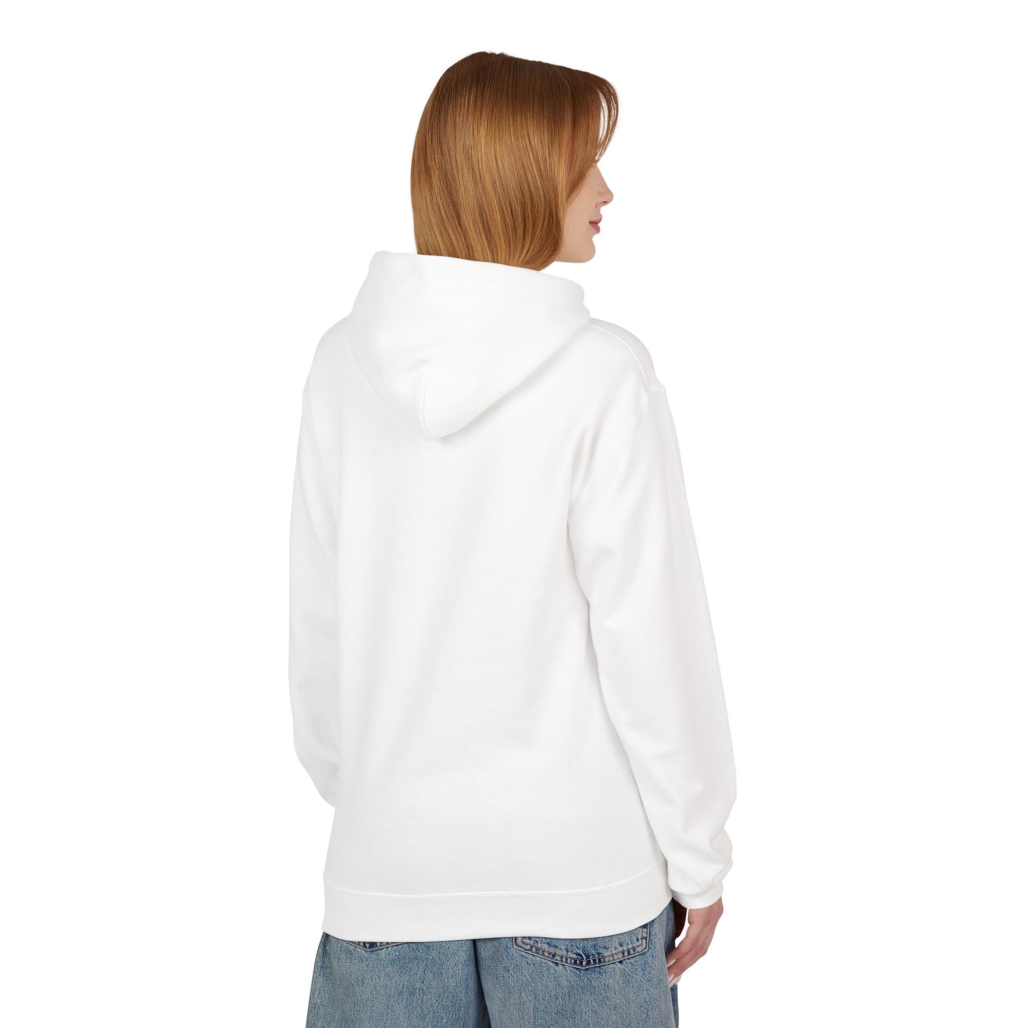 Hoodie — Stop Hate Rebuild (Red-Green-Blue Brushstroke)
