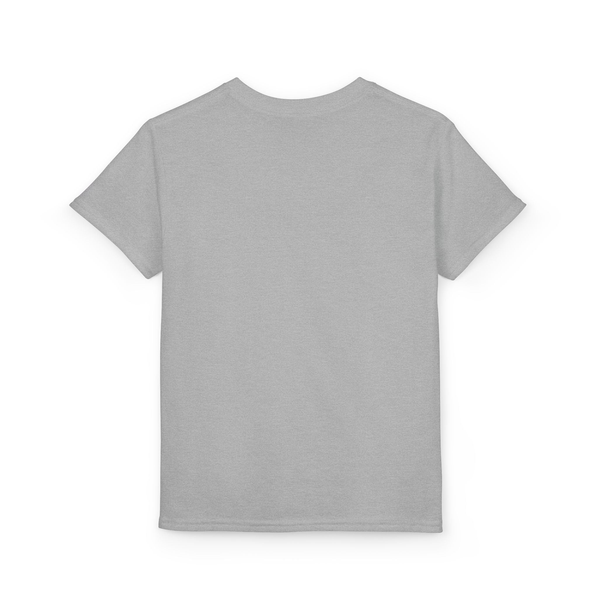 Youth T-Shirt — Cute Pink Gift Box Graphic with "Stop, Realism and Races" Slogan