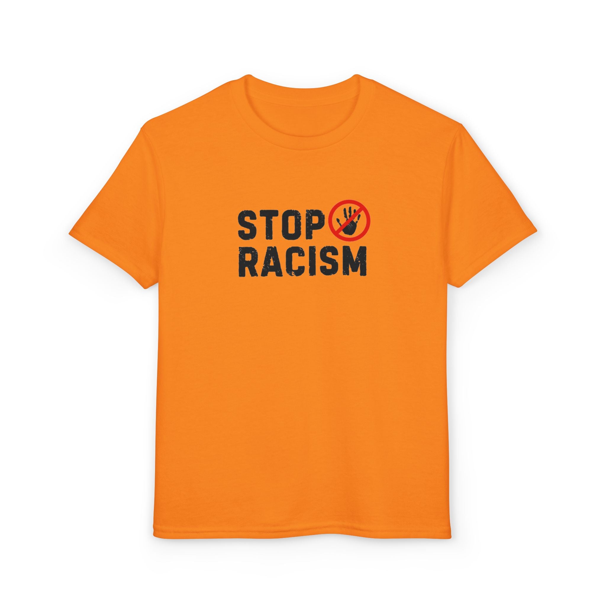 Youth T-Shirt — "Stop Racism" Anti-Racism Graphic Tee