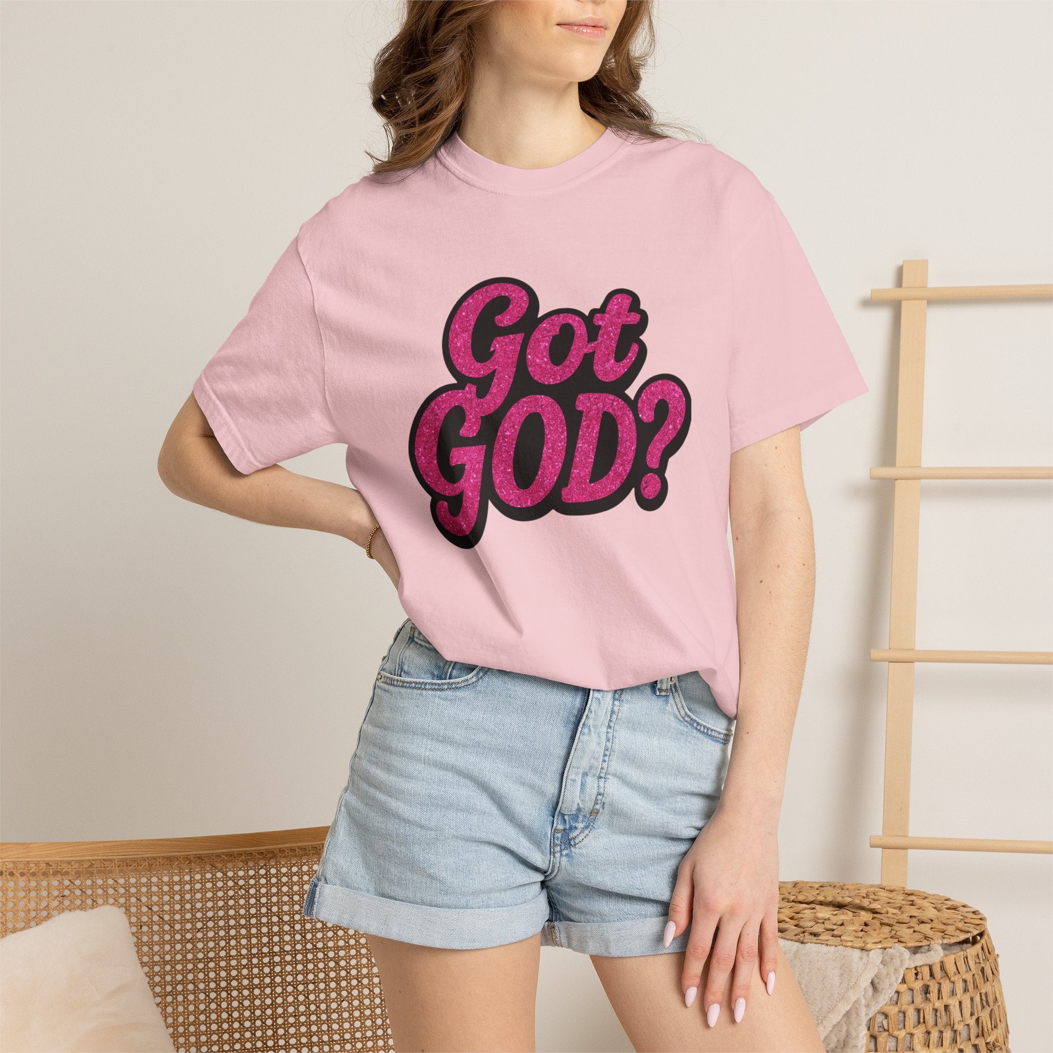 Got GOD? Graphic T-Shirt — Retro Script Faith Tee