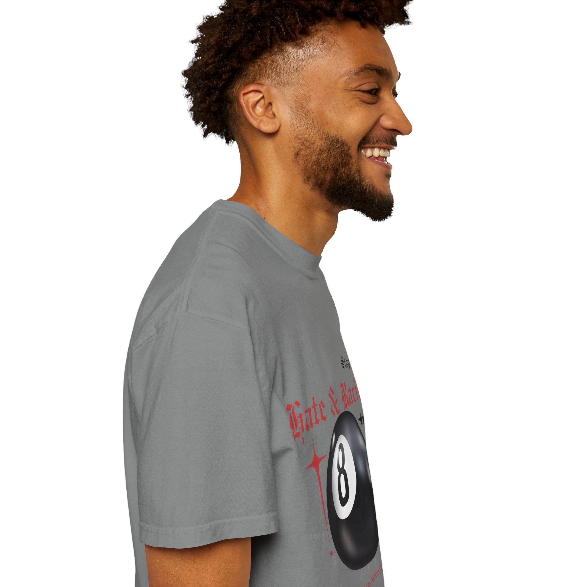 Anti-Racism 8-Ball T-Shirt — Stop Hate & Racism Graphic Tee