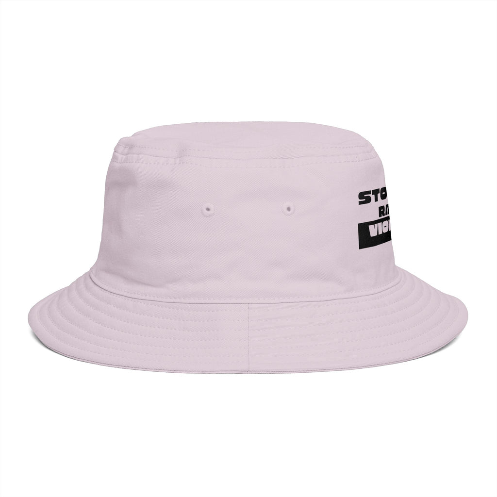 Bucket Hat - "Stop Hate Racism Violence" Anti-Racism Statement Hat