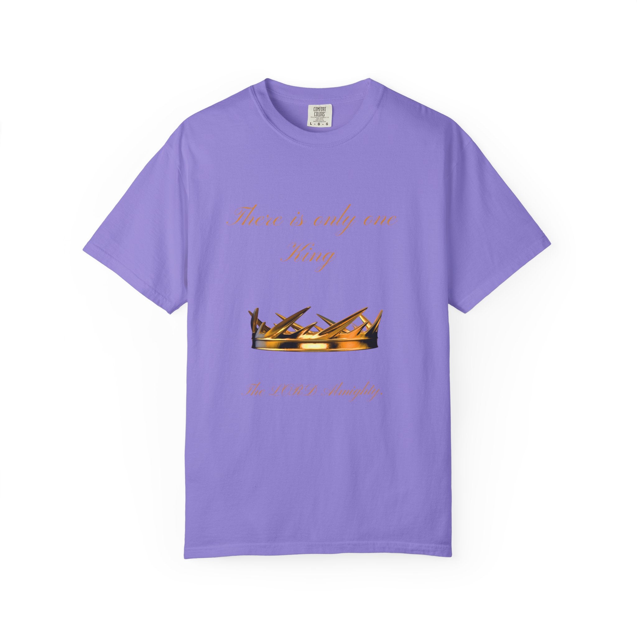 King Crown Graphic T-Shirt — "There is only one King" Casual Streetwear