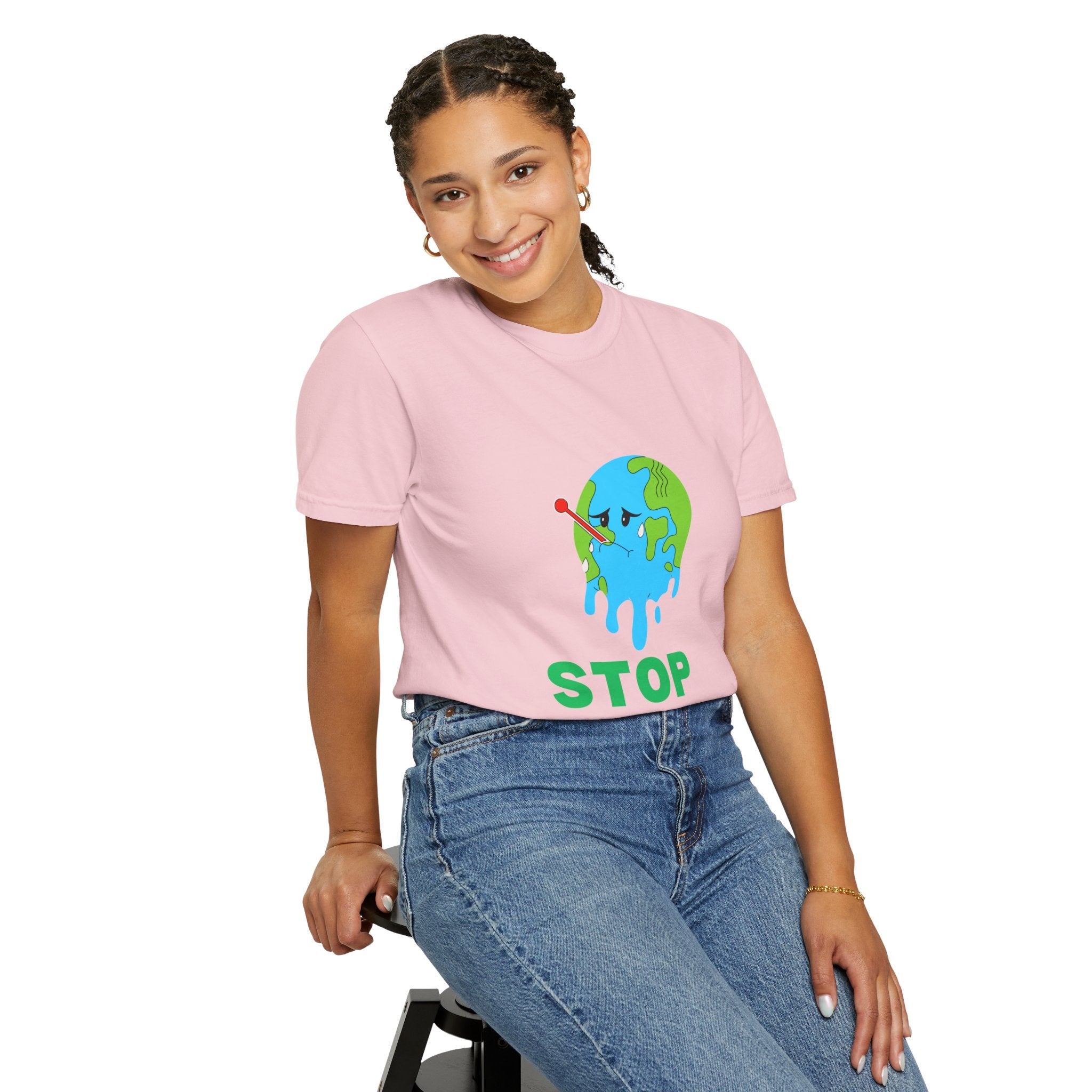 Stop Hate and Racism T-Shirt — Anti-Racism Earth Graphic Tee