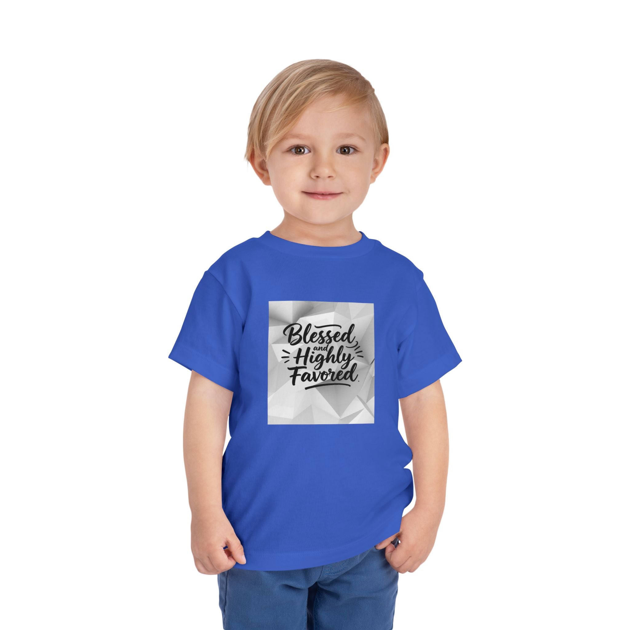 Blessed and Highly Favored Toddler Tee
