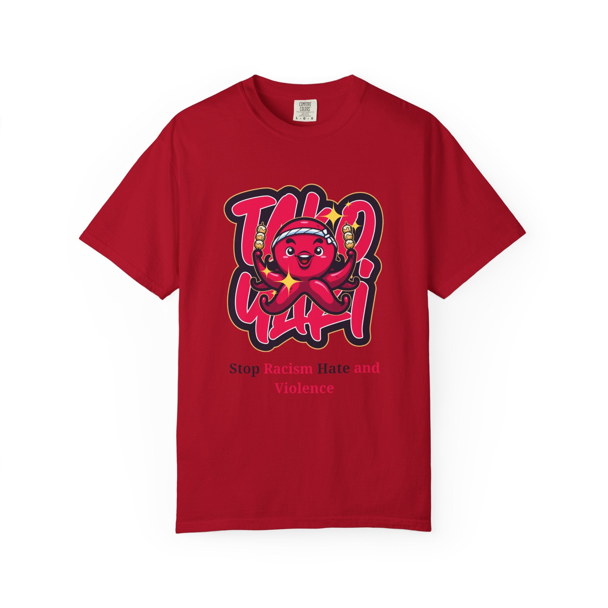 Stop Racism Octopus T-Shirt — Anti-Racism Message Tee