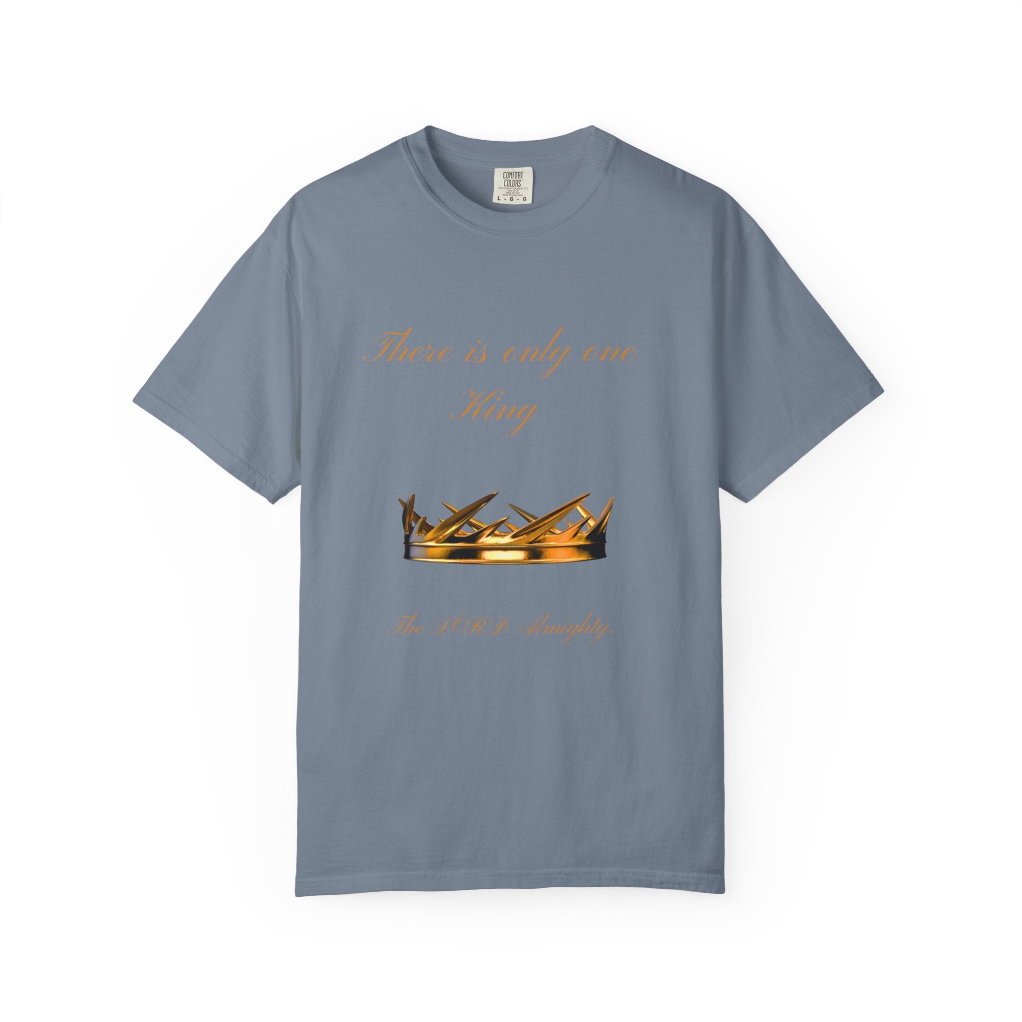 King Crown Graphic T-Shirt — "There is only one King" Casual Streetwear