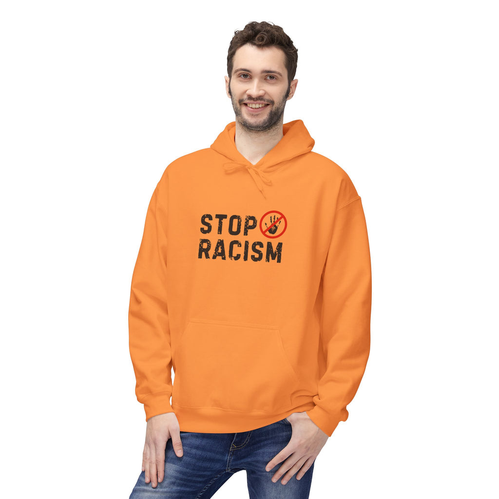 Stop Racism Hoodie — Anti-Racism Statement Pullover