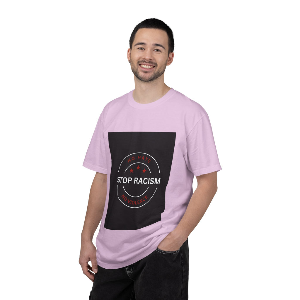 Stop Racism T-Shirt — 'No Hate No Violence' Social Justice Tee