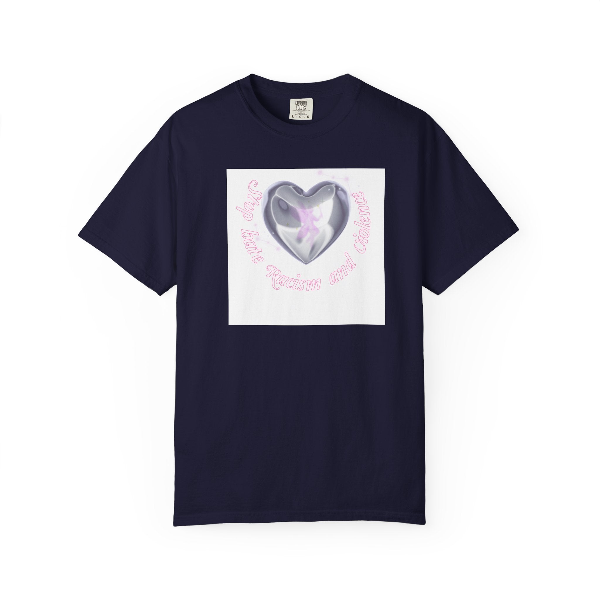 Heart Butterfly Tee — "Love, Hope, Passion and Patience" Graphic T-Shirt