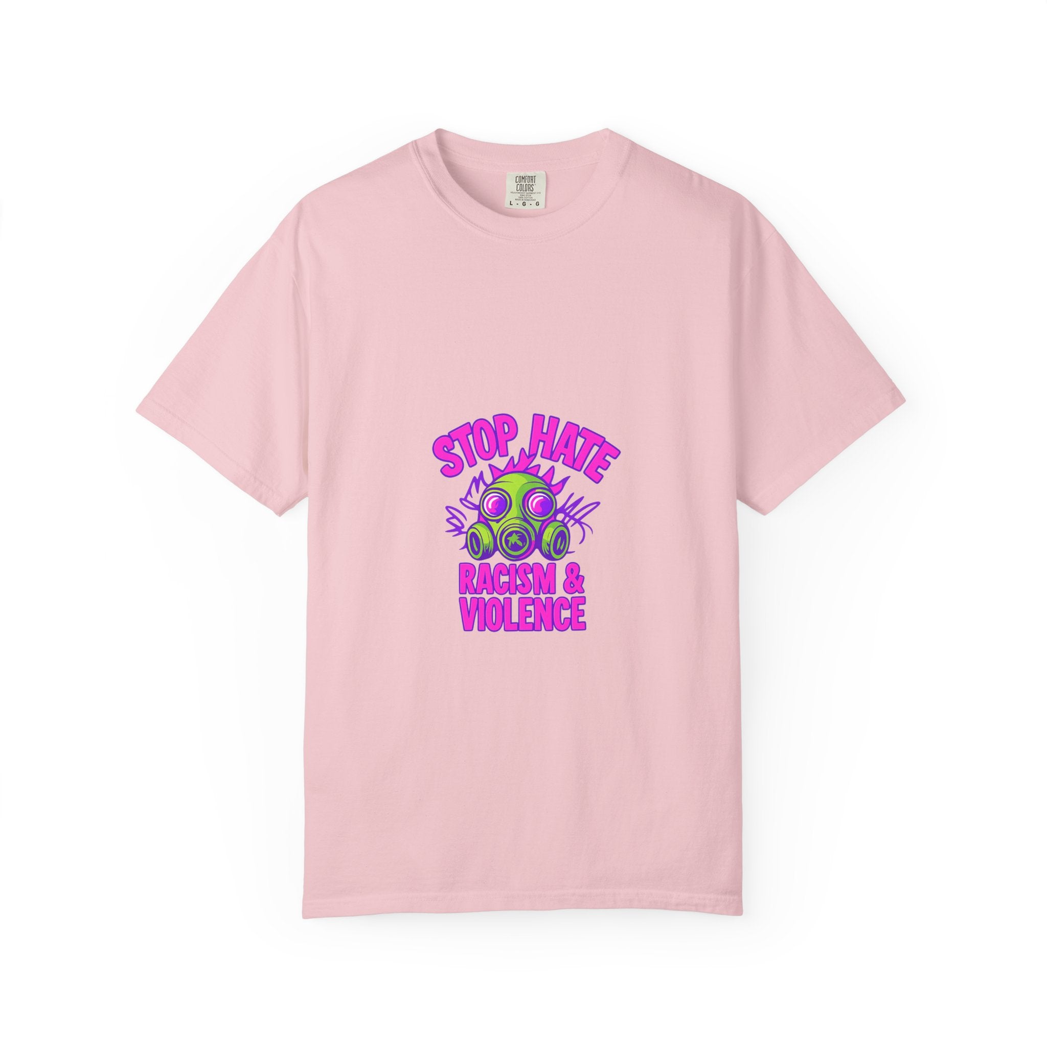 Stop Hate Racing & Violence T-Shirt — Anti-Hate Graphic Tee