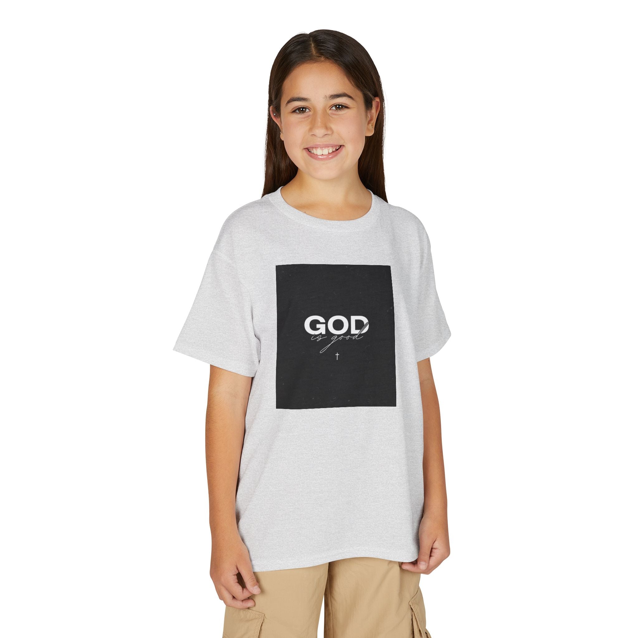 Youth T-Shirt — "GOD" Script Logo Graphic Tee